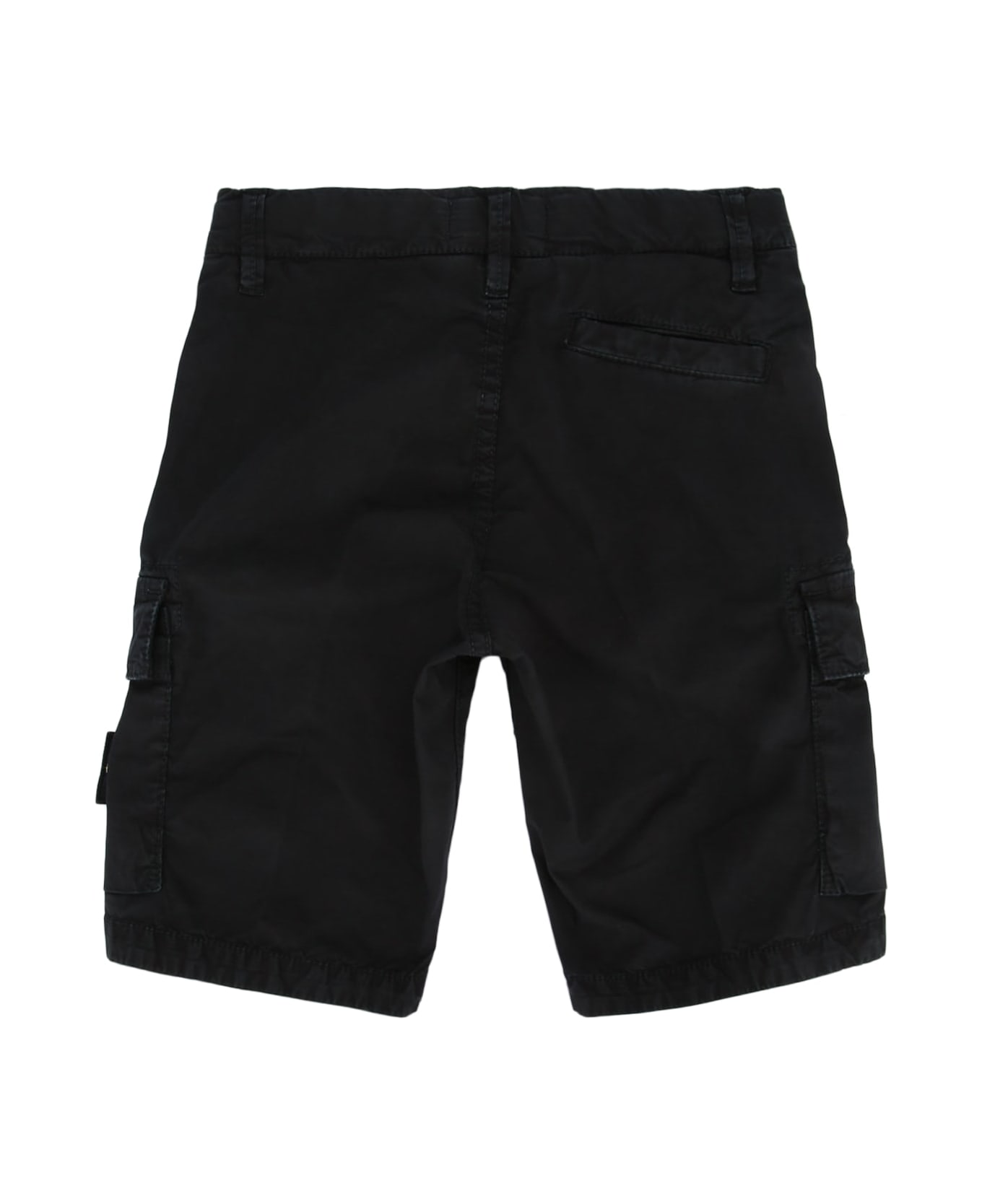 Stone Island Junior Shorts - BLACK