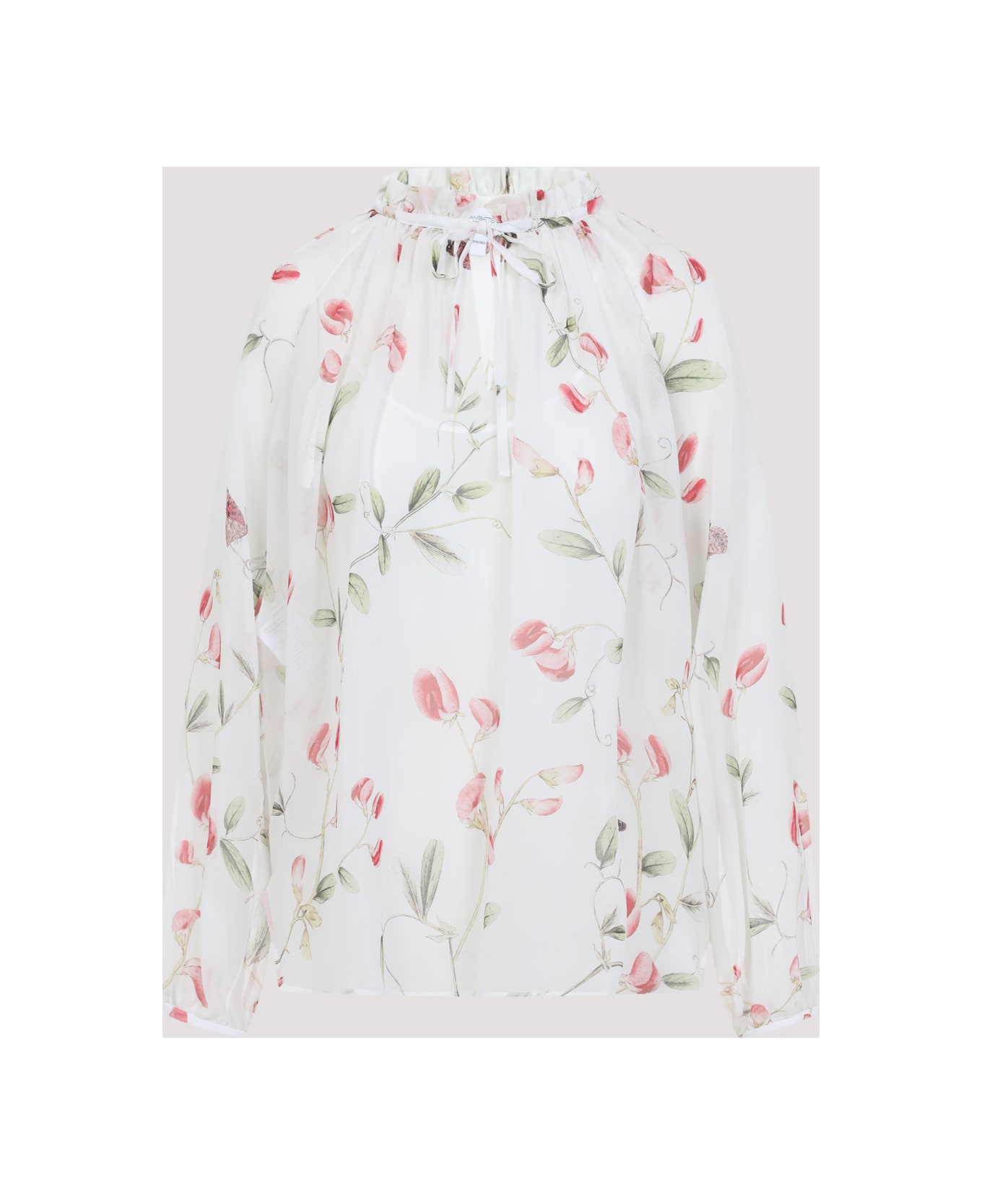 Giambattista Valli Silk Blouse - Ivory Multi