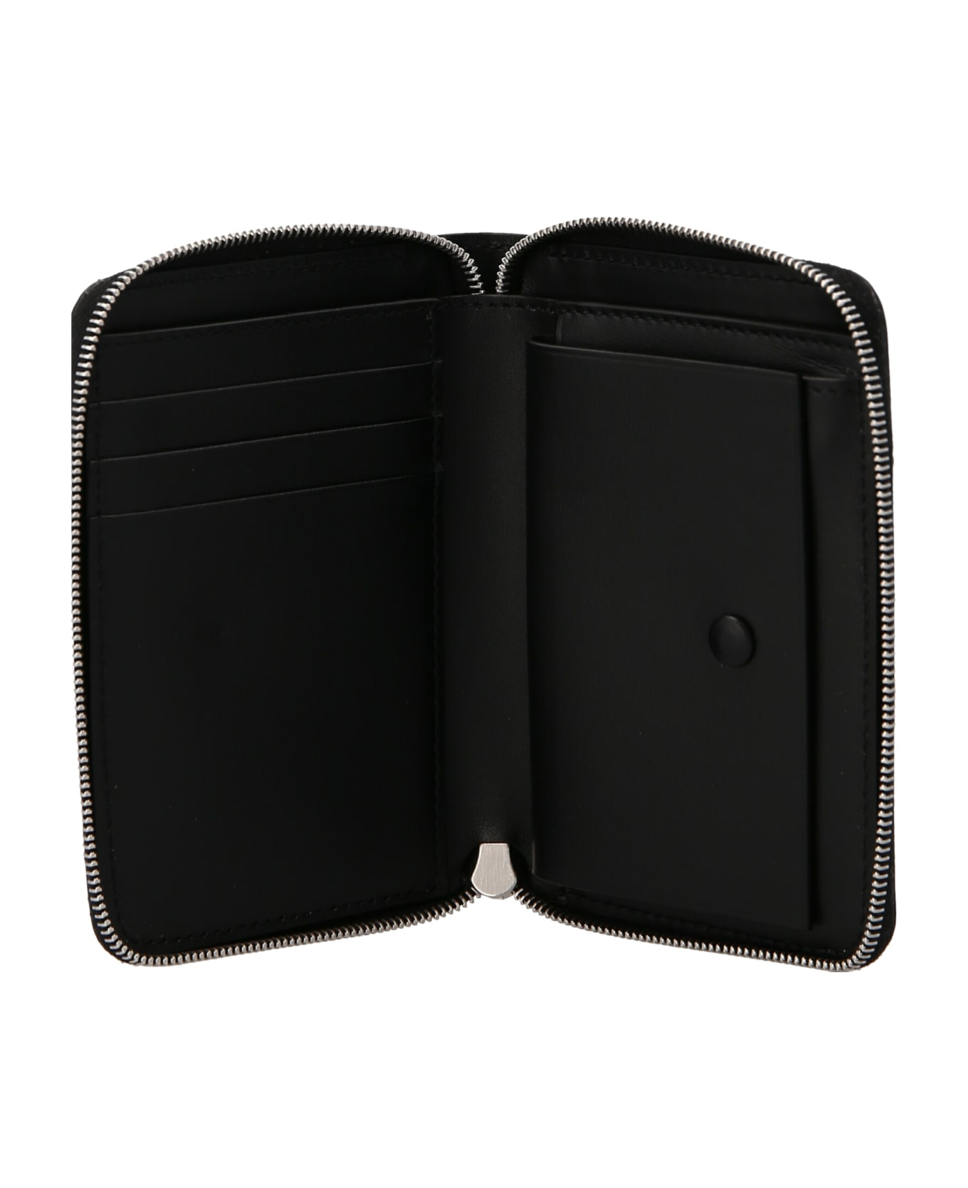Jil Sander Logo Leather Wallet - Black  