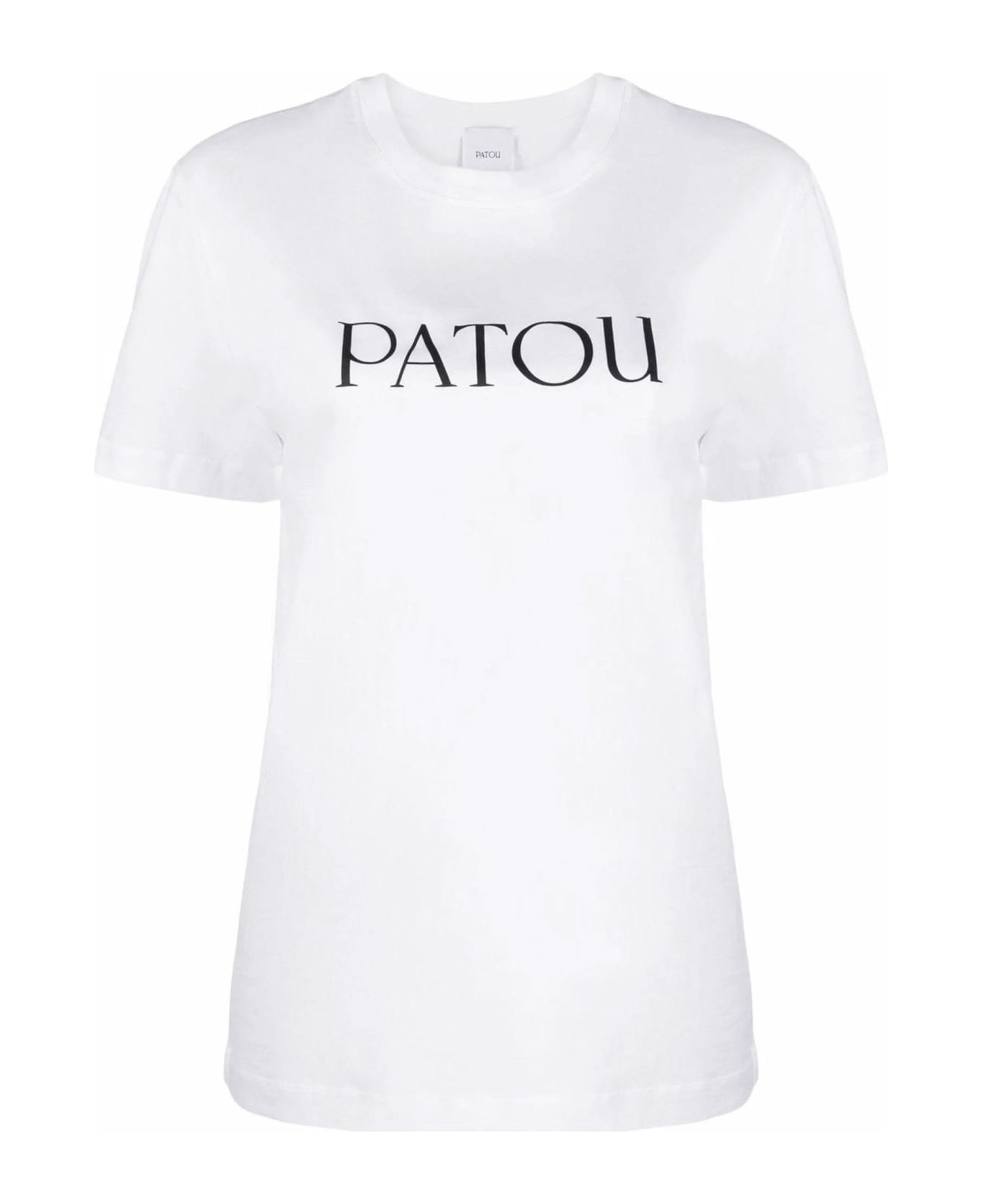 Patou White Organic Cotton T-shirt - White