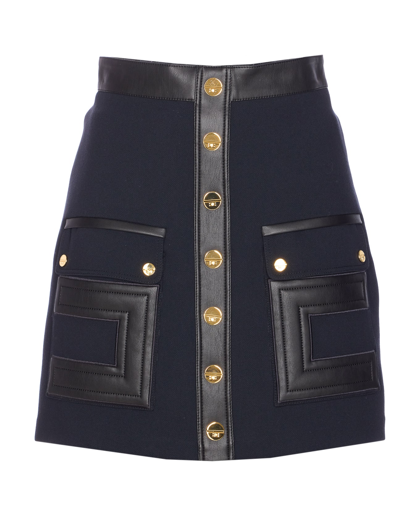 Elisabetta Franchi Mini Skirt - Black