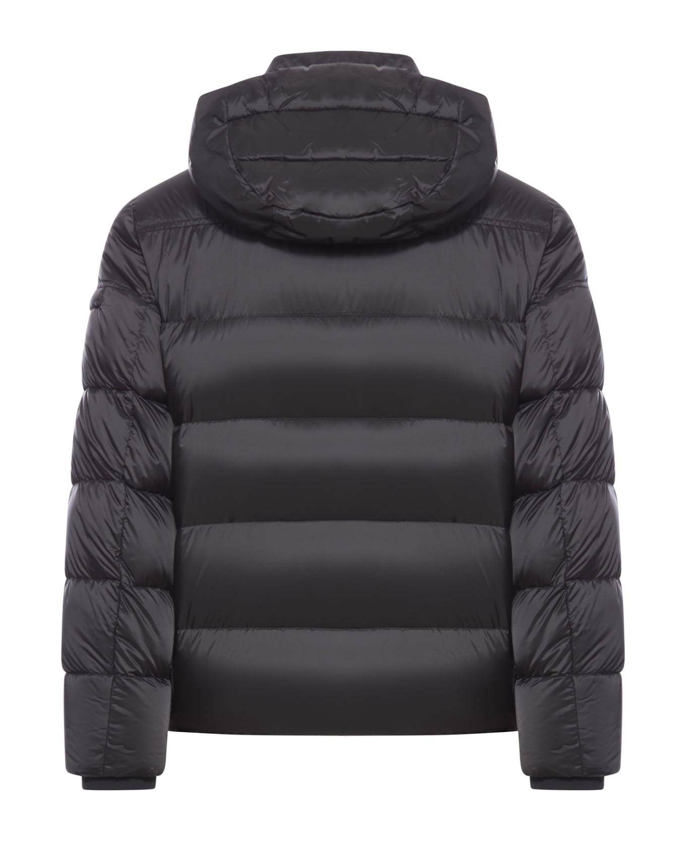 Moorer Down Jacket With Zip - Black