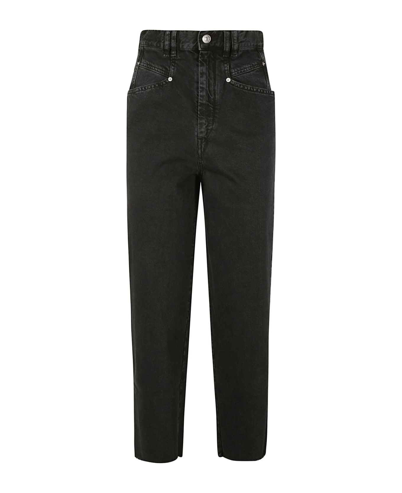 Isabel Marant Naliska Jeans - Faded Black