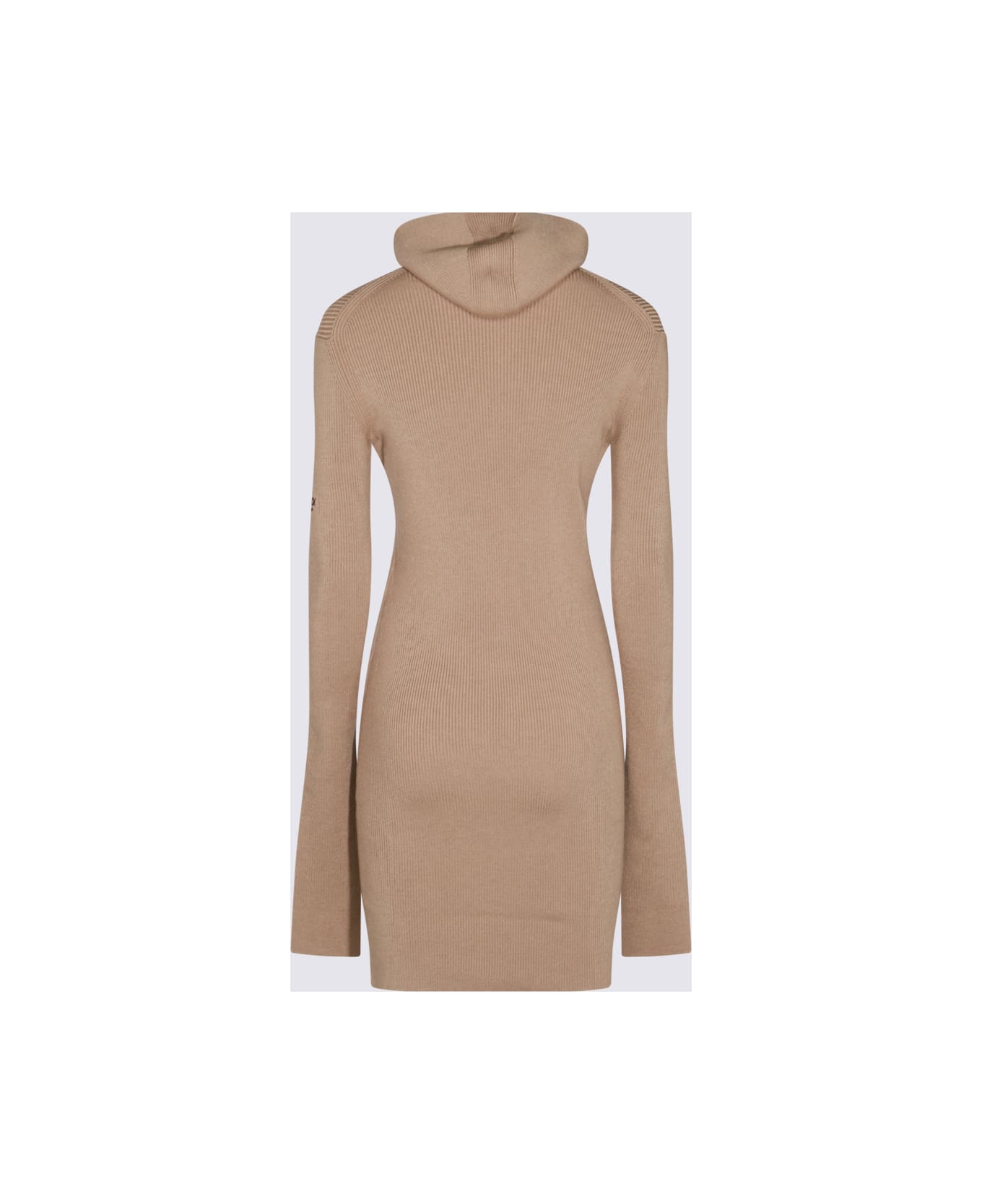 Fendi Beige Silk Mini Dress - PORTABELLA