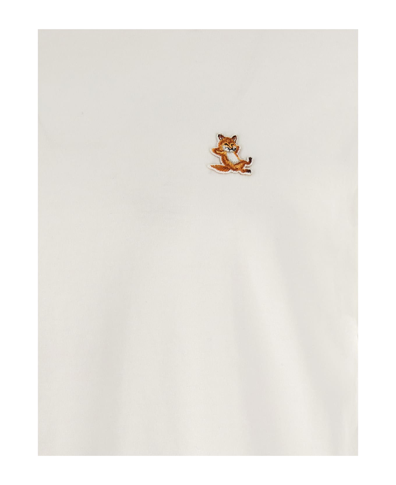 Maison Kitsuné 'chillax Fox' T-shirt - White