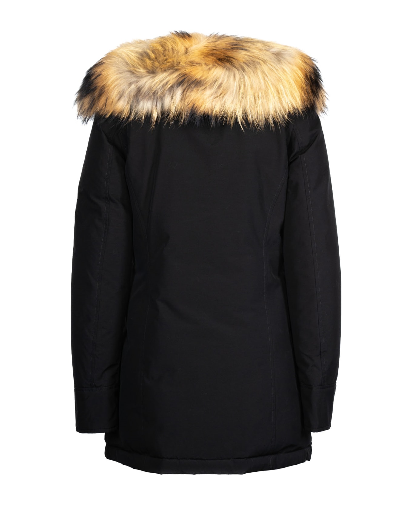 Woolrich Arctic Racoon Parka - Nero