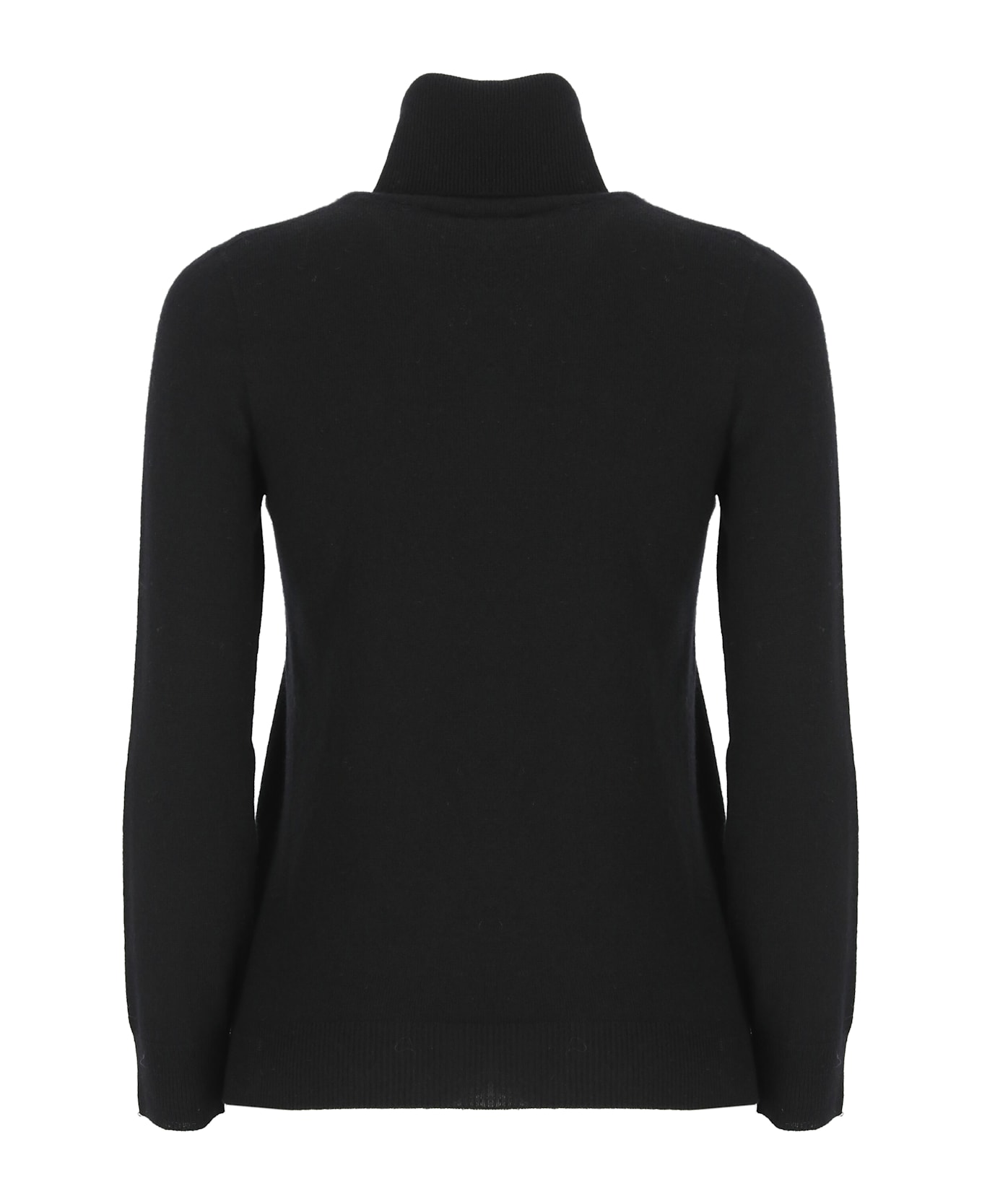 Kangra Wool And Cashmere Sweater - Black