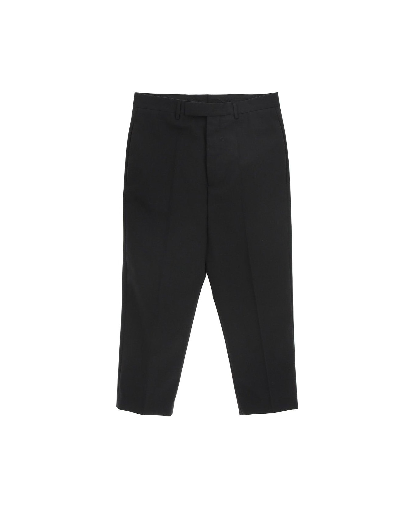 Rick Owens Astaires Cropped Tailored Pants - BLACK