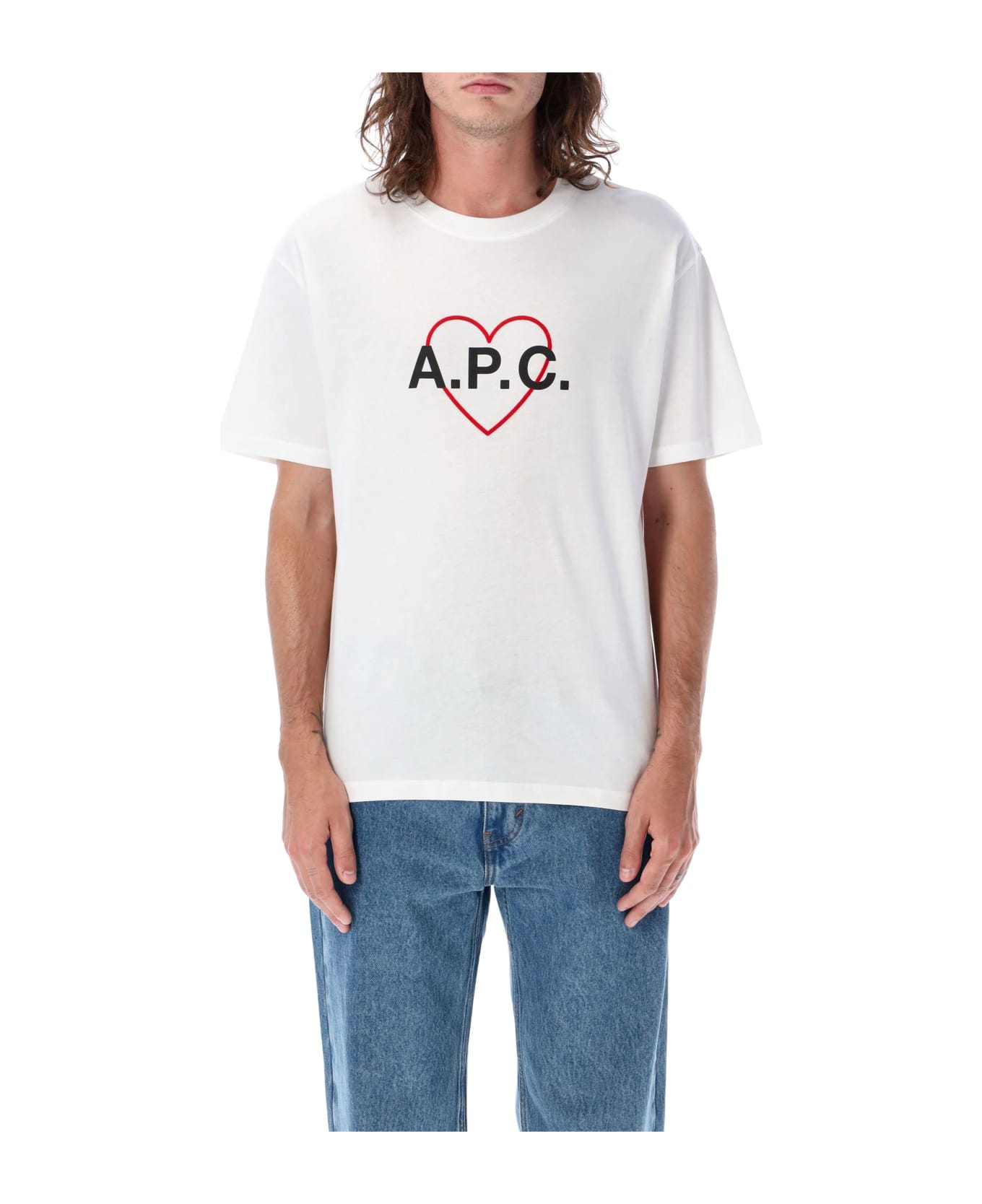 A.P.C. Valentin T-shirt - WHITE