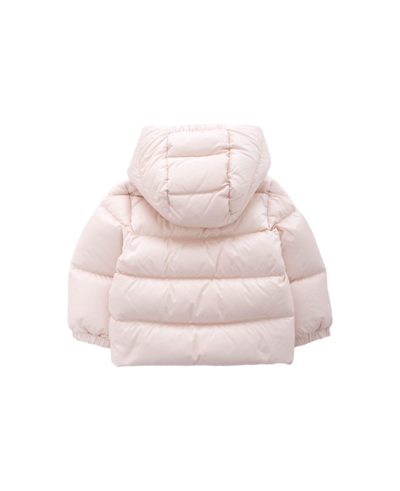 Moncler Enfant Hooded Down Jacket - Pink
