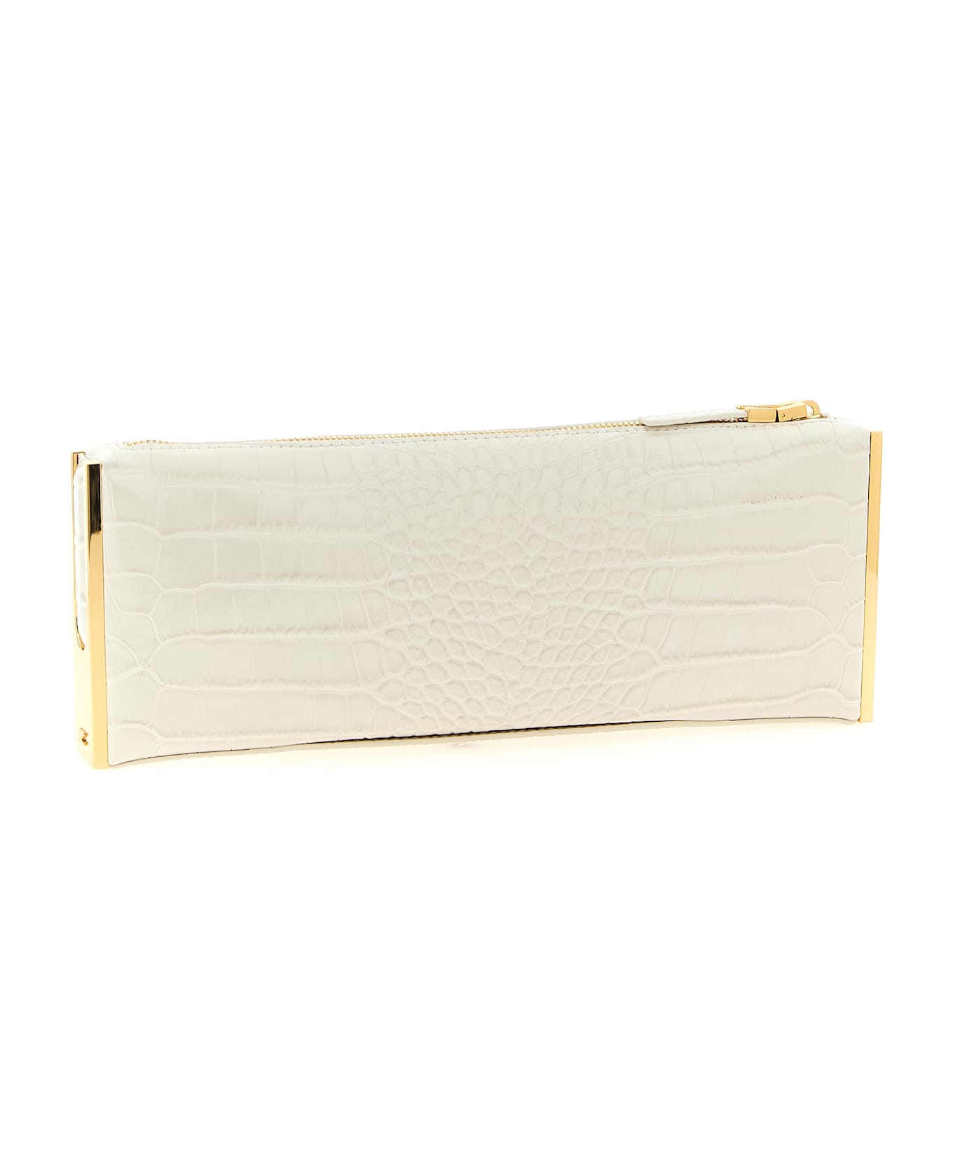 Elisabetta Franchi 
baguette
 Clutch - White