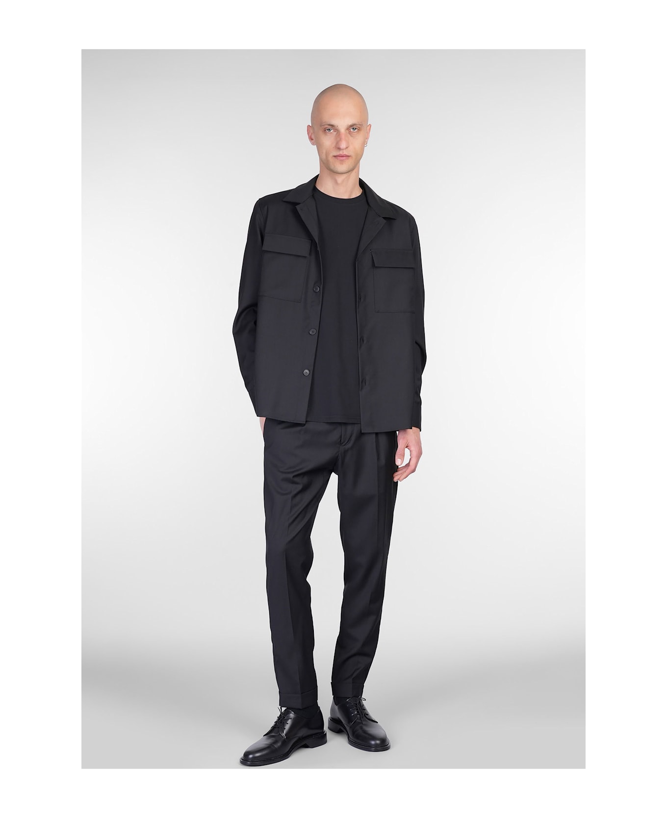Low Brand B150 T-shirt In Black Cotton - black