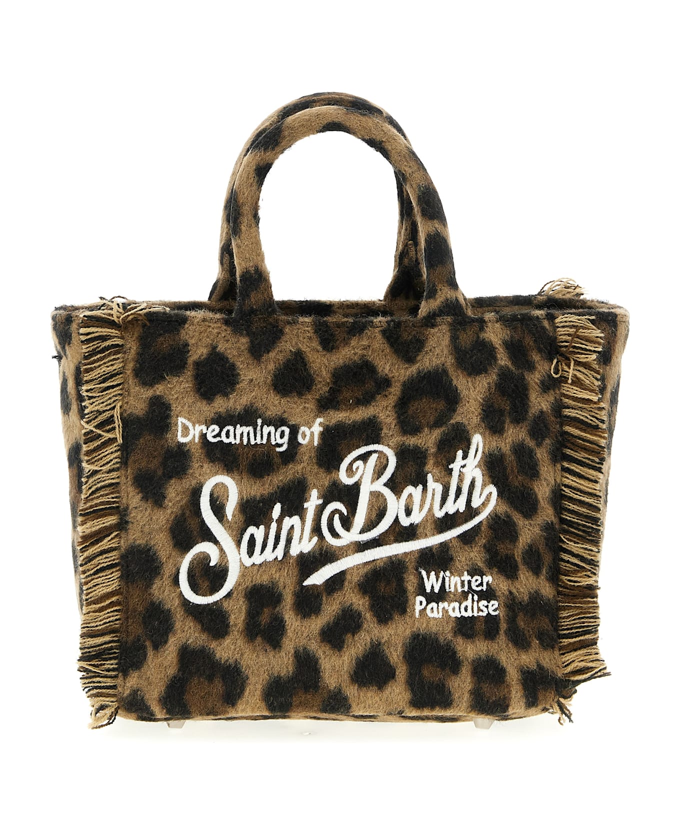 MC2 Saint Barth 
vanity Felt
 Mini Handbag - Brown