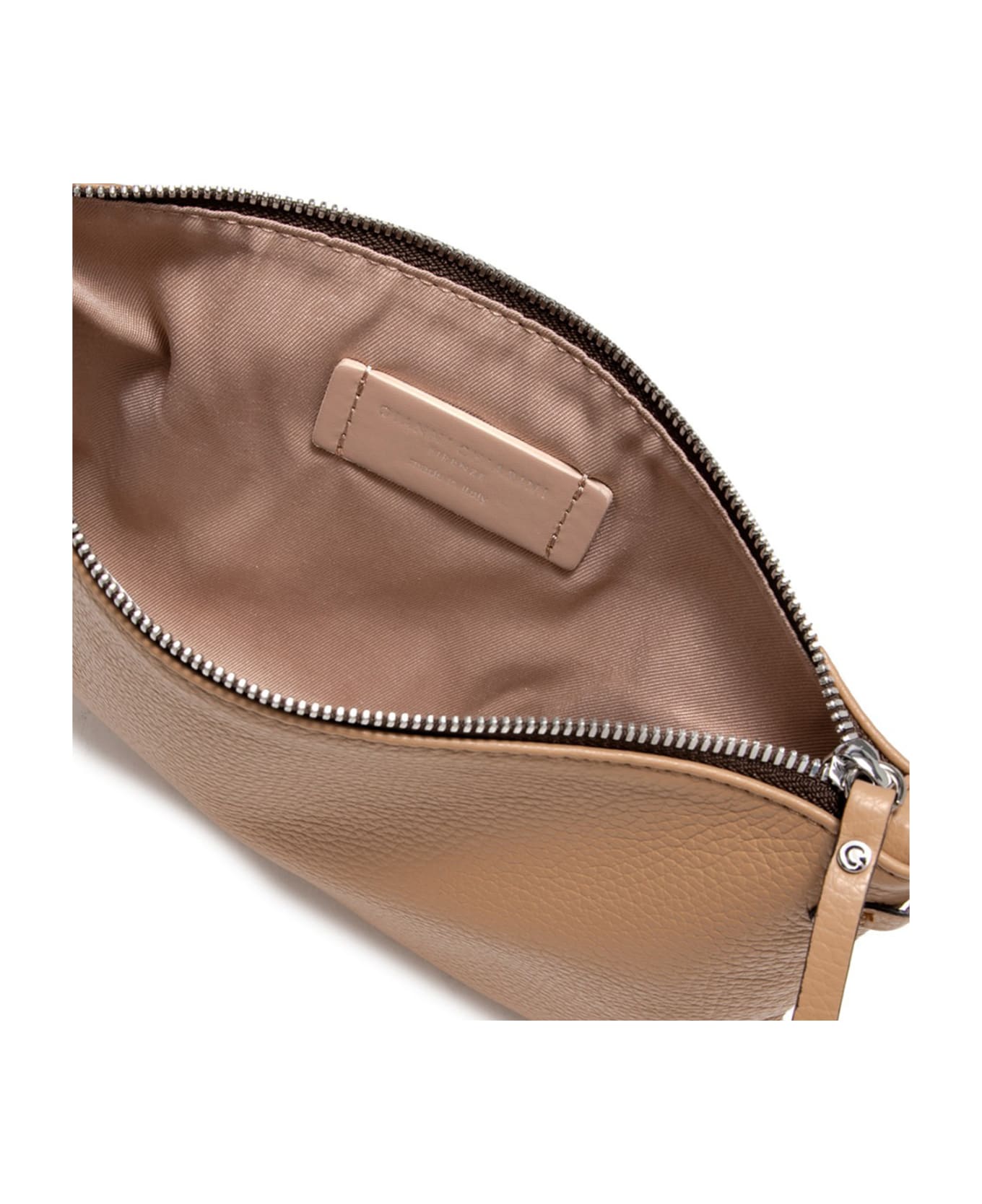 Gianni Chiarini Hermy Leather Clutch Bag - NATURE