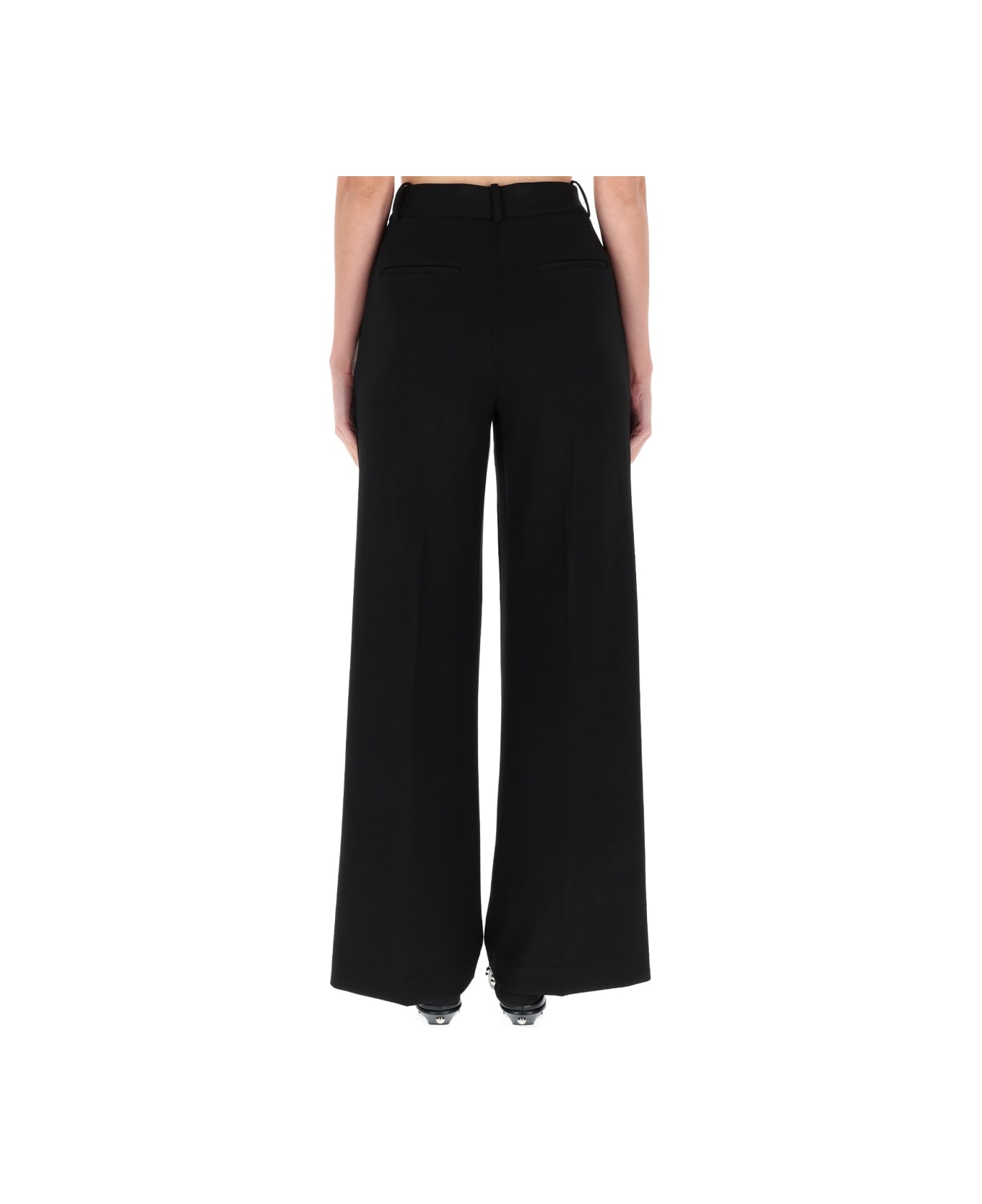 Theory Wide Pants - BLACK