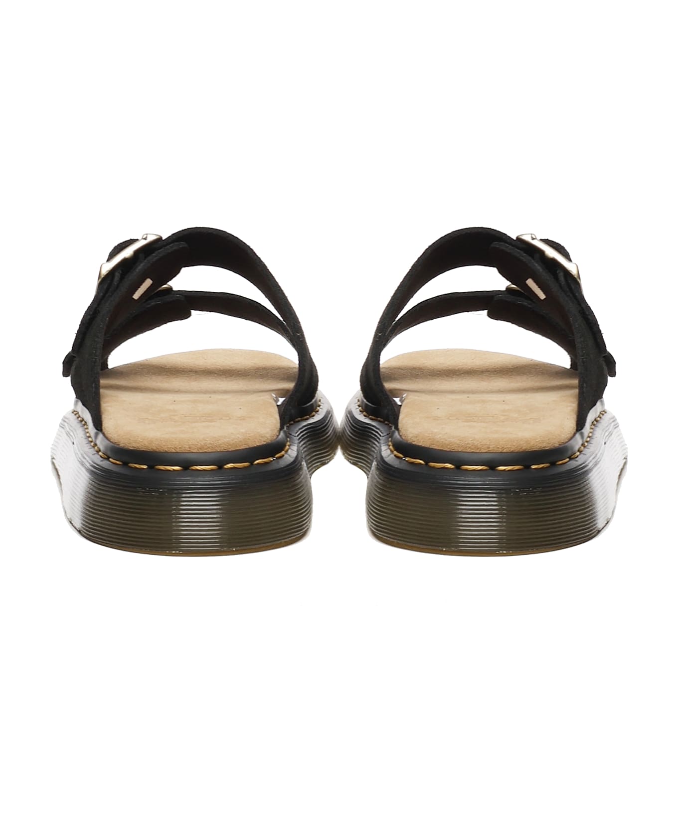 Dr. Martens Josef Suede Sandals - Black