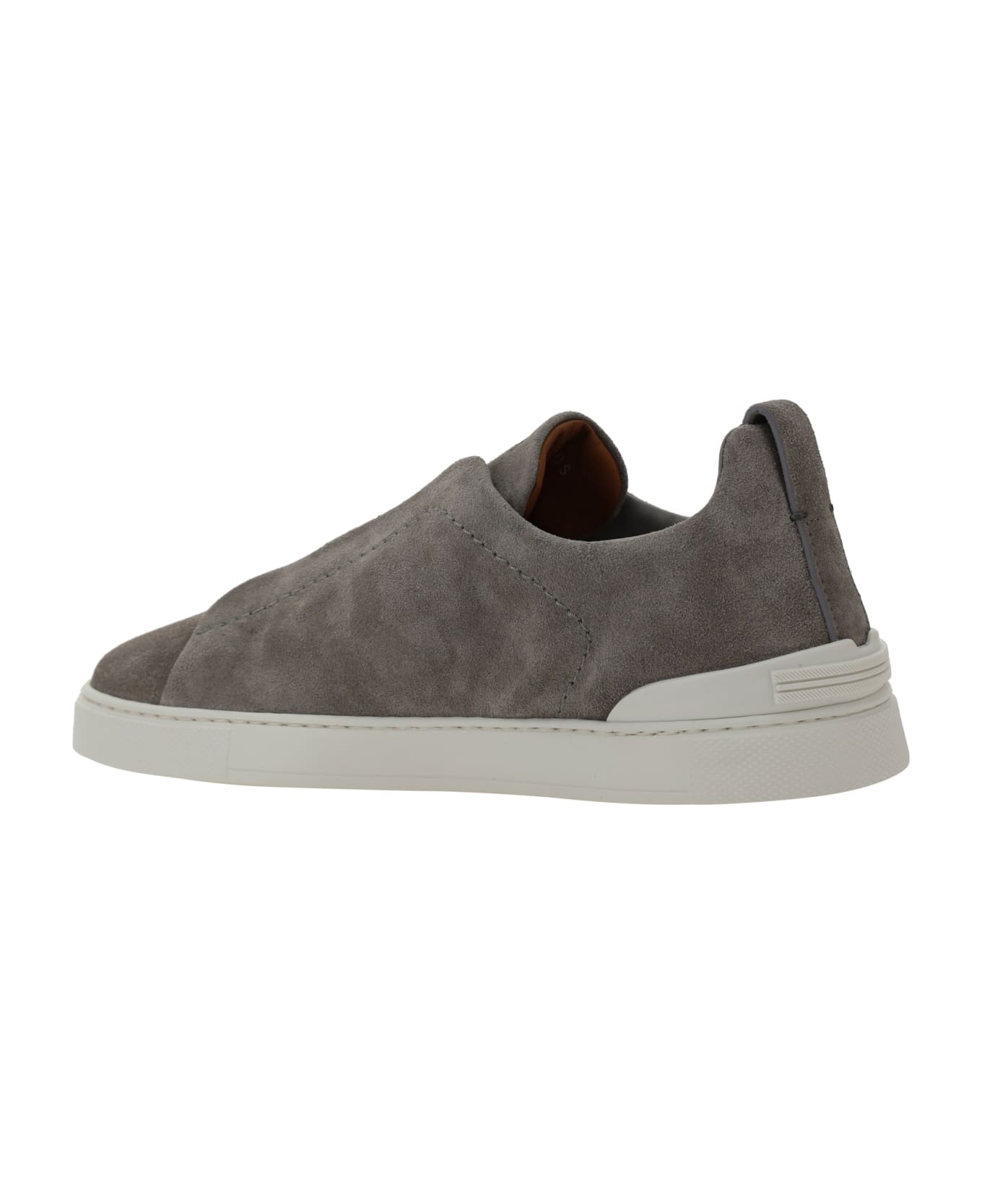 Zegna Suede Leather Sneakers