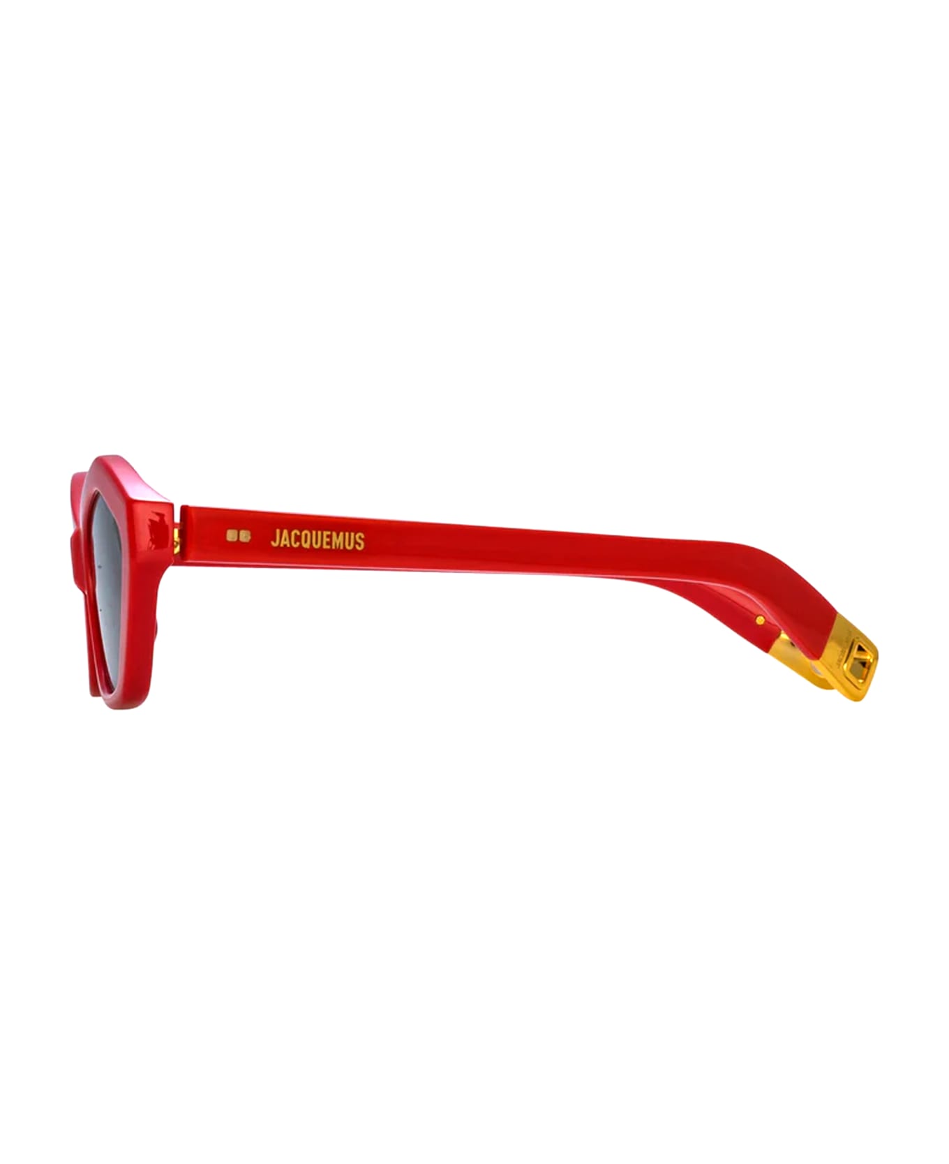 Jacquemus Bambino - Red Sunglasses - grey