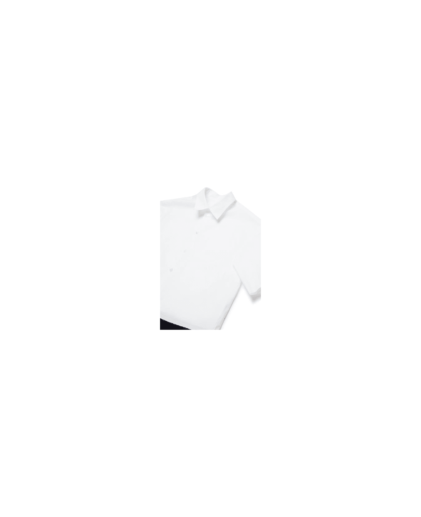 MM6 Maison Margiela Dress Bicolor - White