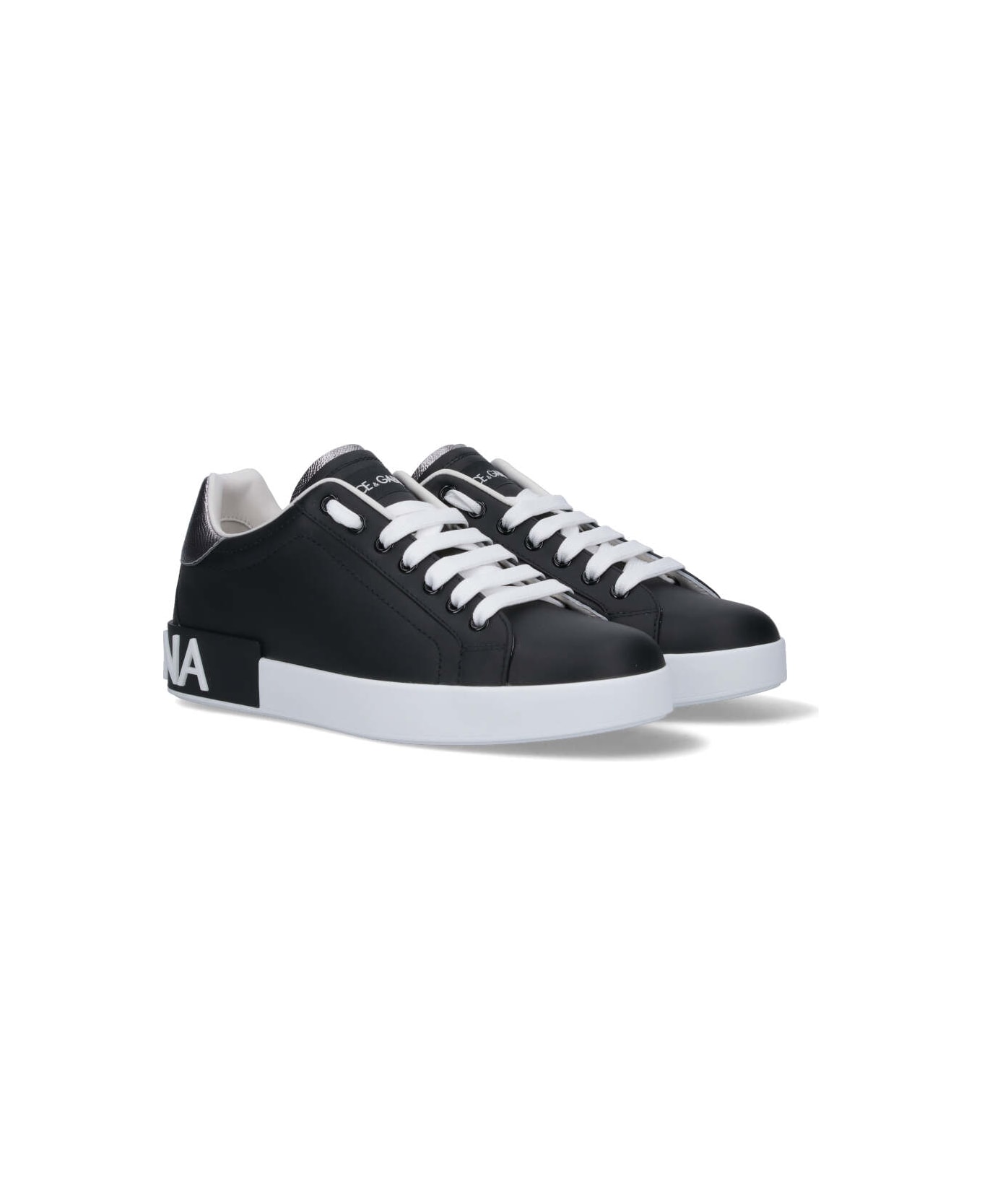Dolce & Gabbana Portofino Sneakers - Black  