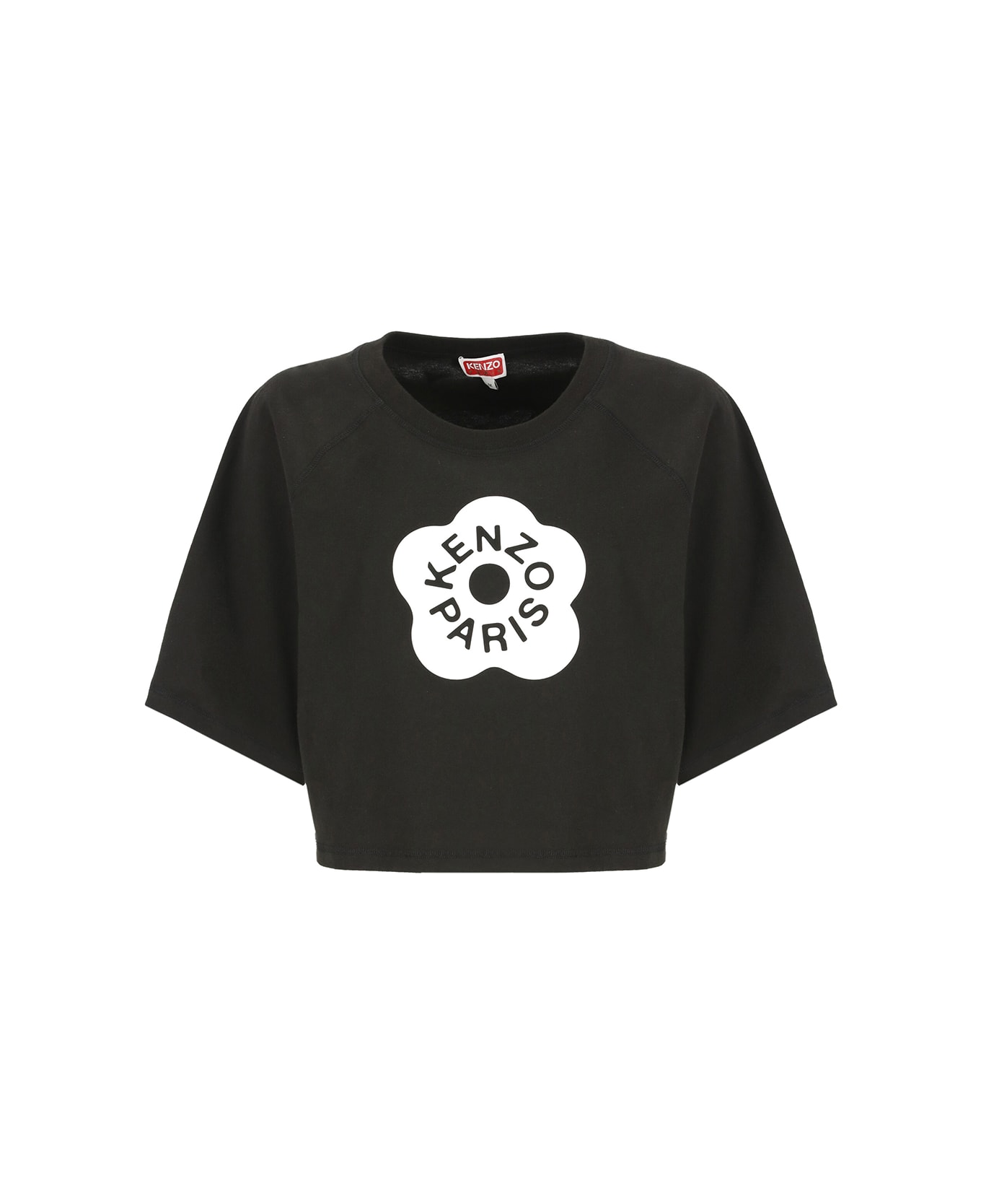 Kenzo Boke 2.0 Cropped Boxy T-shirt - J Black Tシャツ
