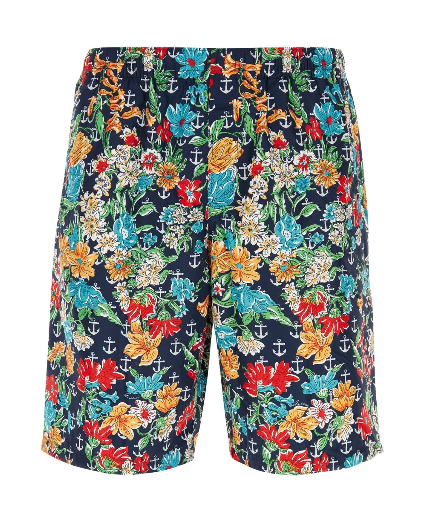Gucci Printed Polyester Swimming Shorts - 4100