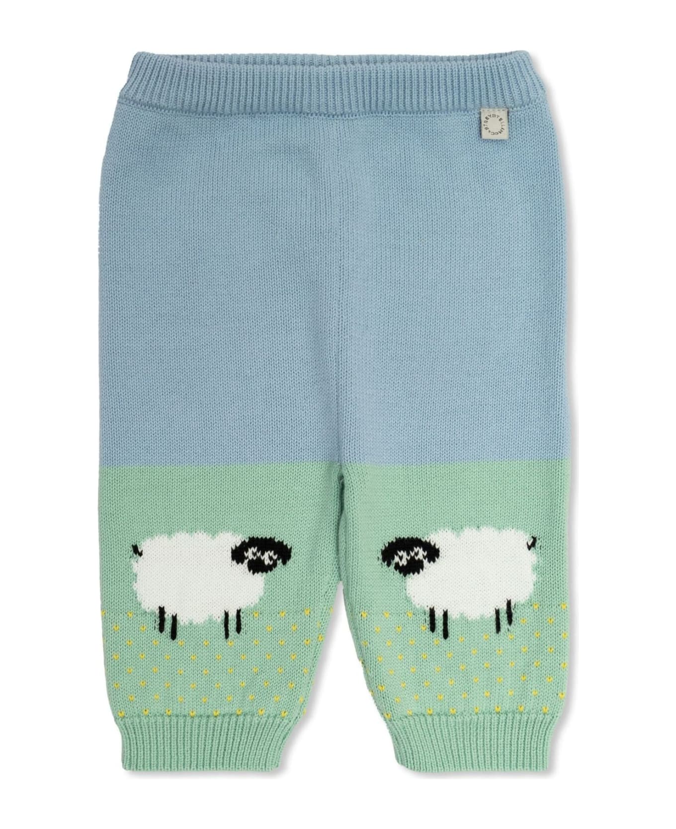 Stella McCartney Kids Trousers Clear Blue - Clear Blue