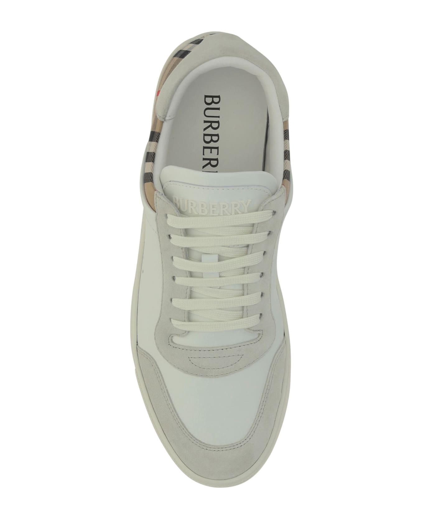 Burberry Stevie Sneakers - Ntwht/arbeige ip chk