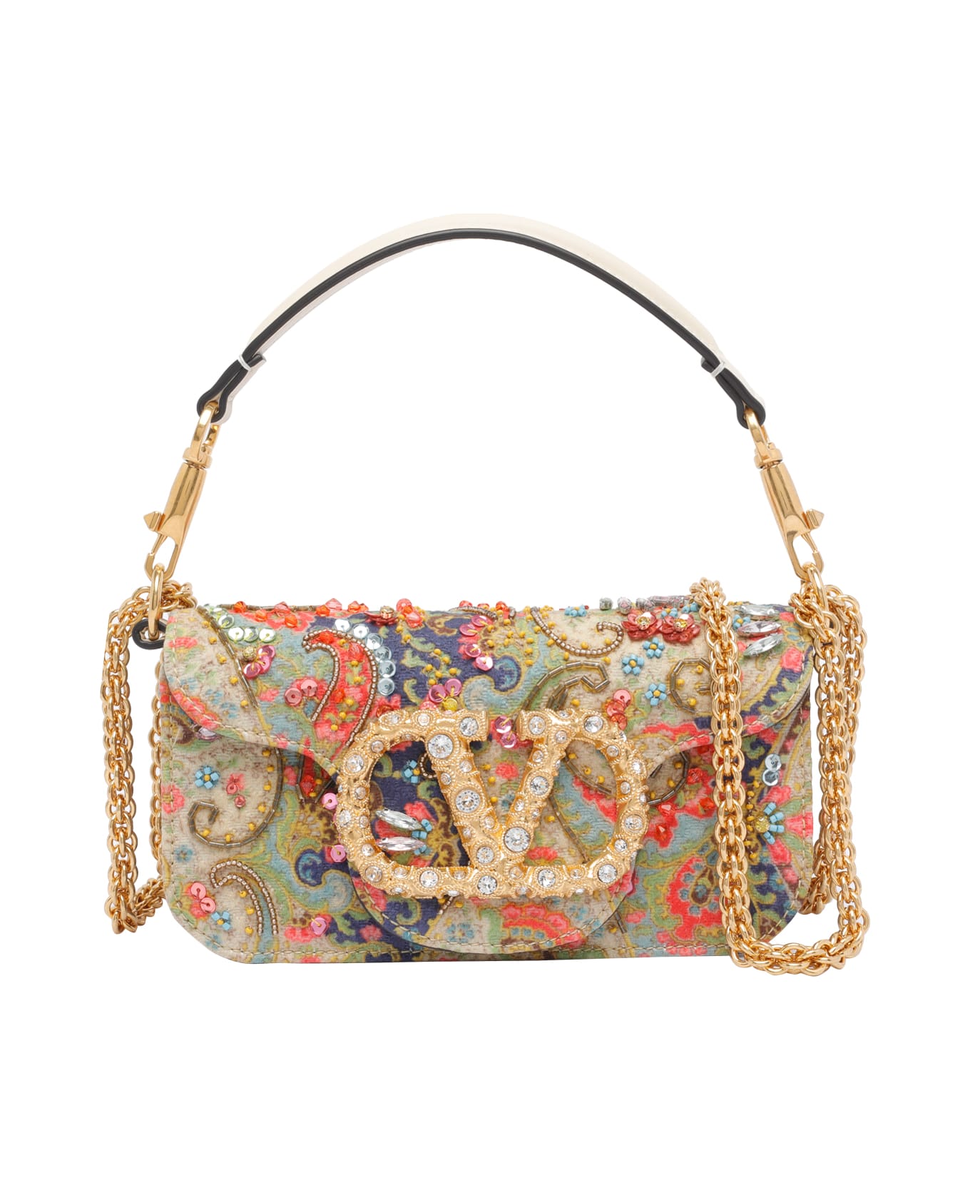 Valentino Garavani Small Loco
 Shoulder Bag - MultiColour