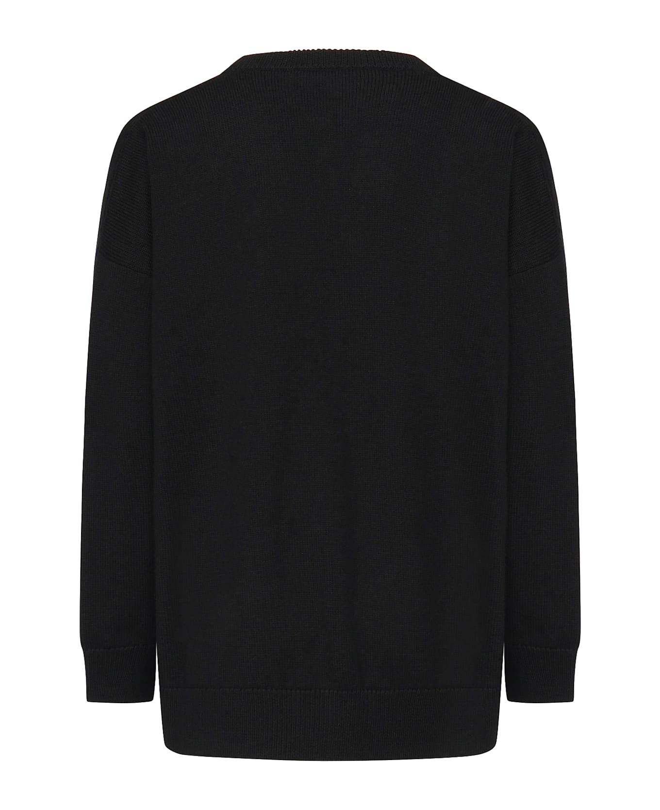 Dolce 
Gabbana Cardigan With Logo - Black