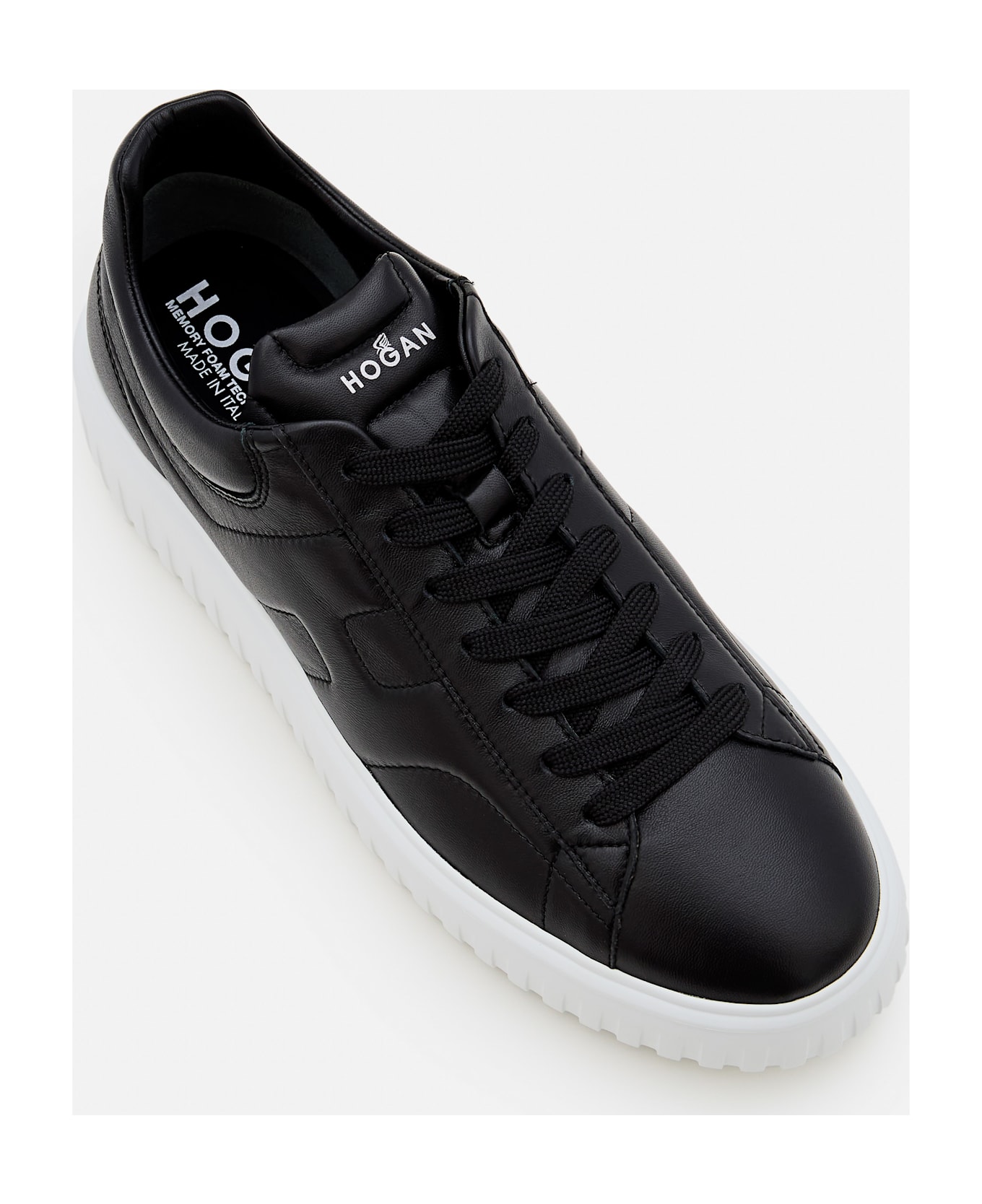 Hogan H- Stripes Sneakers - Black