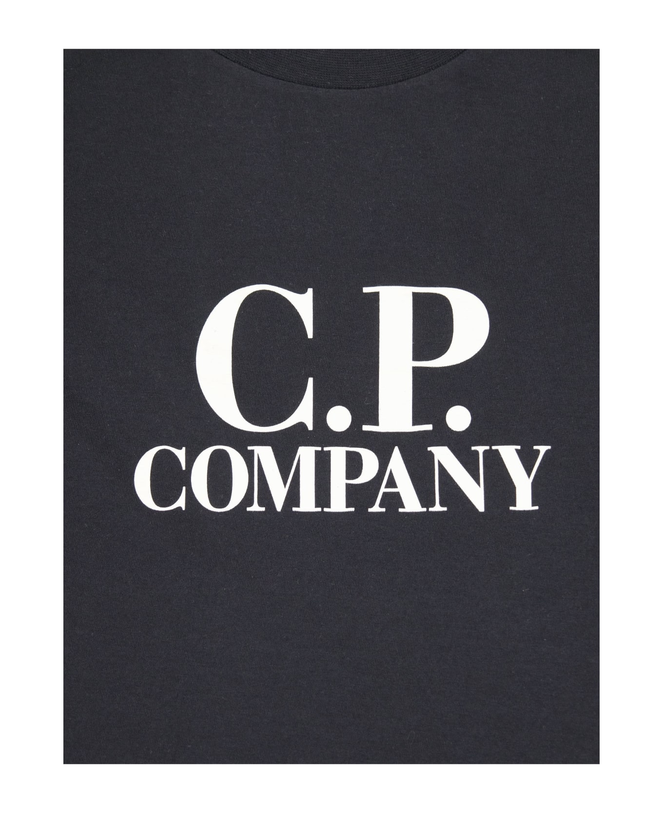 C.P. Company T-shirt With Goggle Print On The Back - Blue Tシャツ＆ポロシャツ