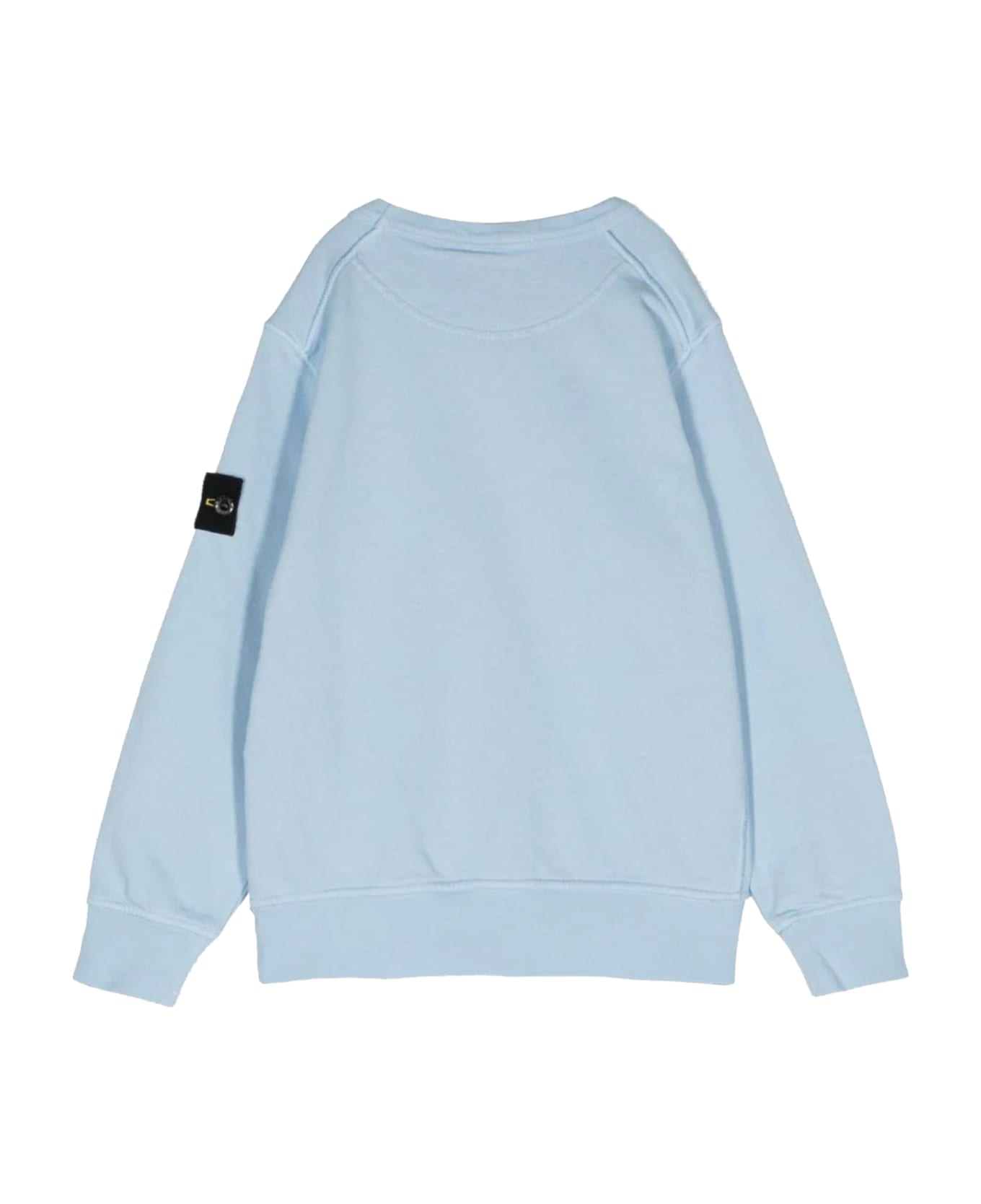 Stone Island Junior Crew Neck Sweater - Light blue ニットウェア＆スウェットシャツ