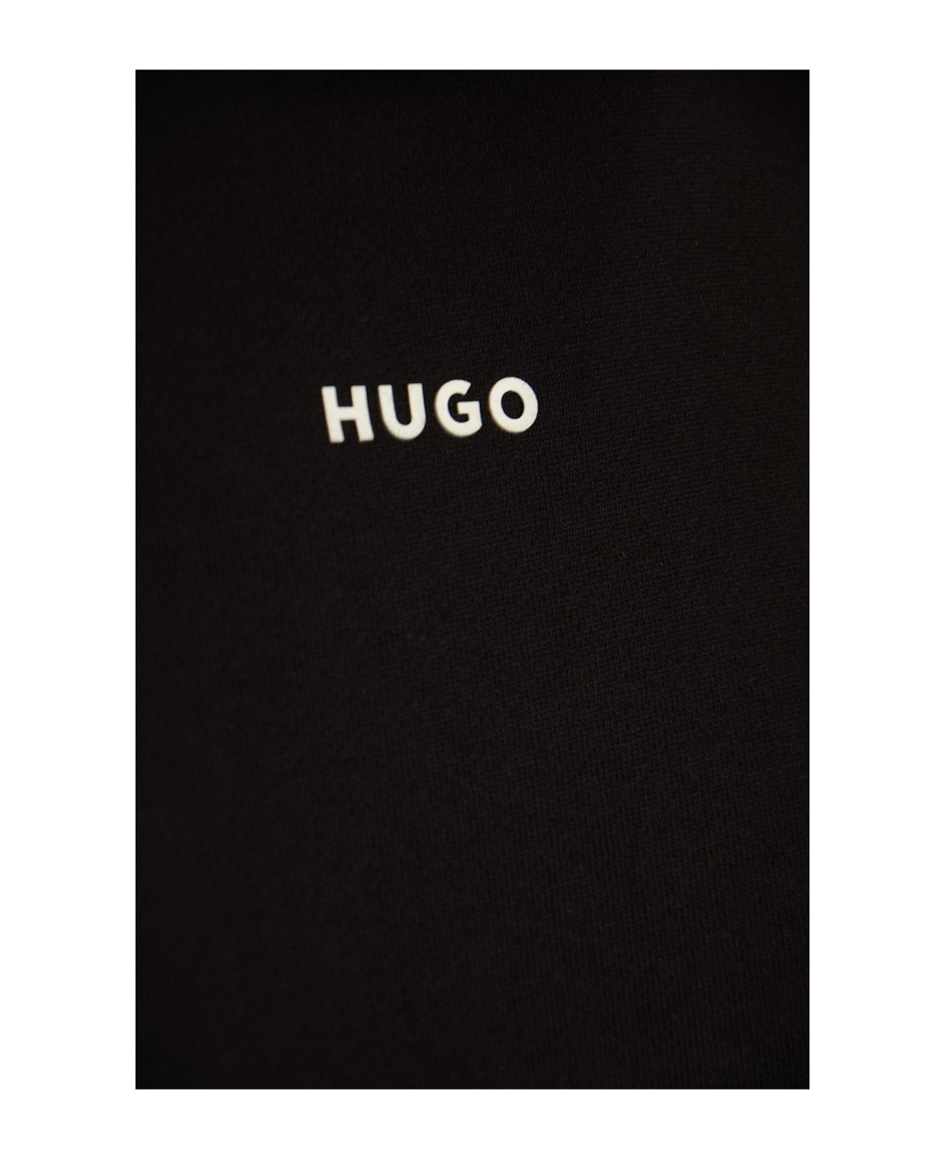 Hugo Boss Logo Hoodie & Track Pants Set - Black