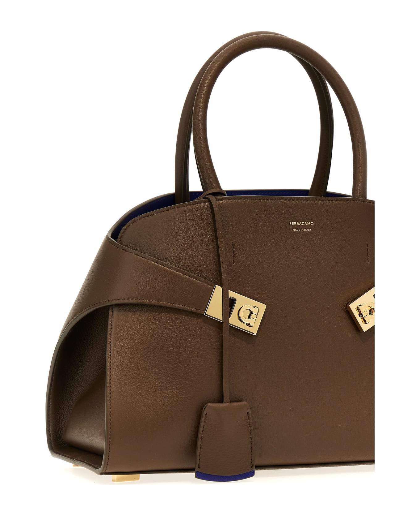 Ferragamo 
hug (s)
 Handbag - Brown