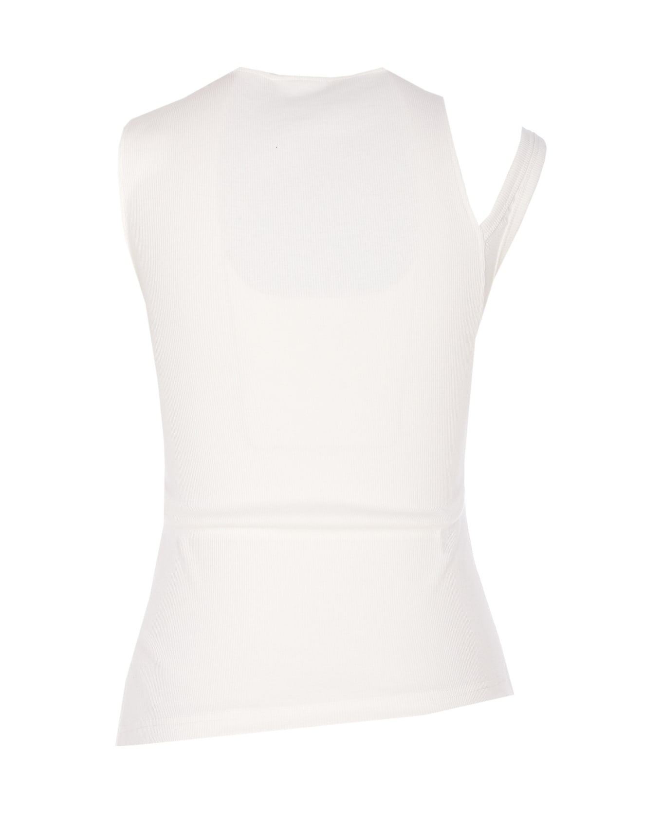 Courrèges Transverse 90
s Tank Top - White