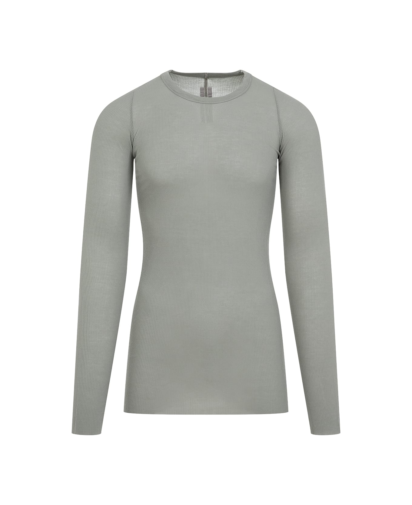 Rick Owens Ribbed Long Sleeves Top - Celadon