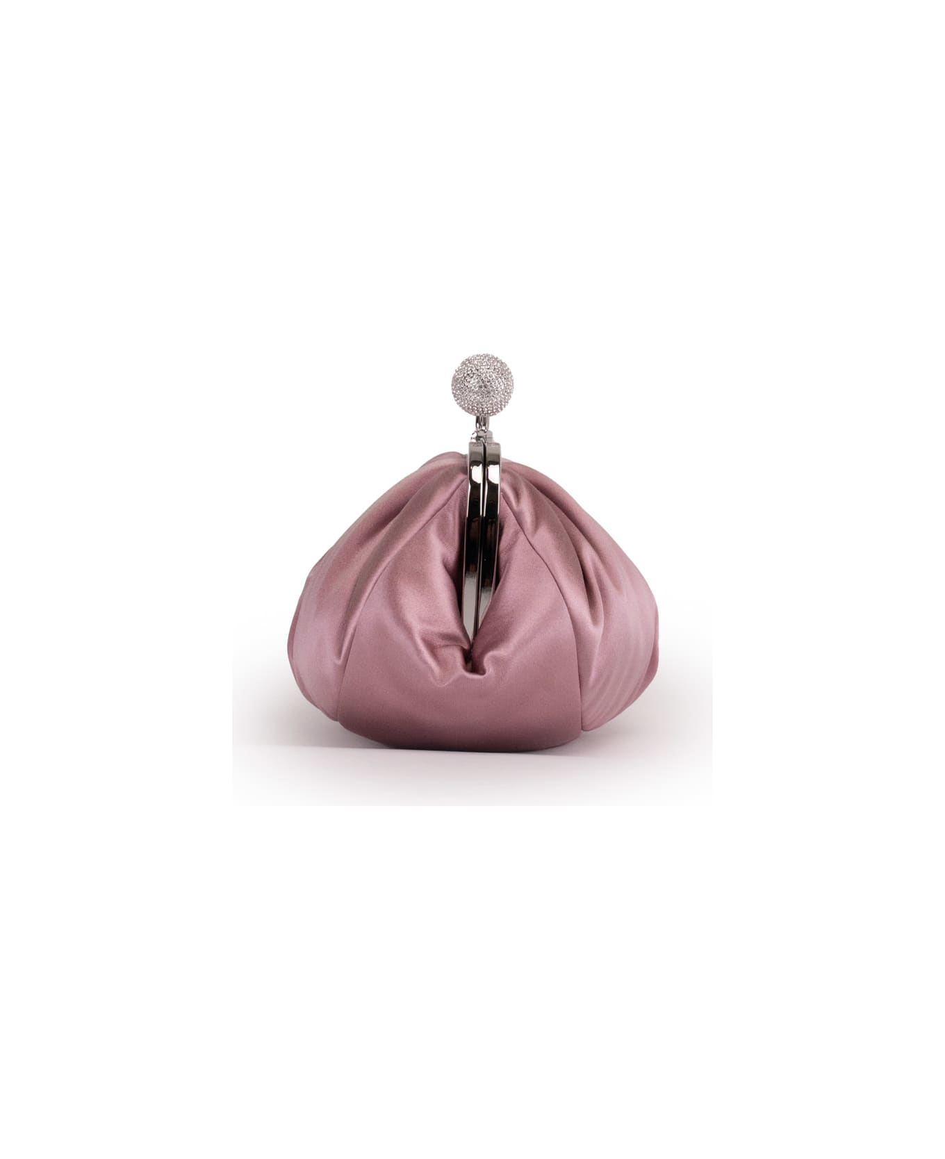 Weekend Max Mara Pasticcino Bag Small In Satin - Rosa