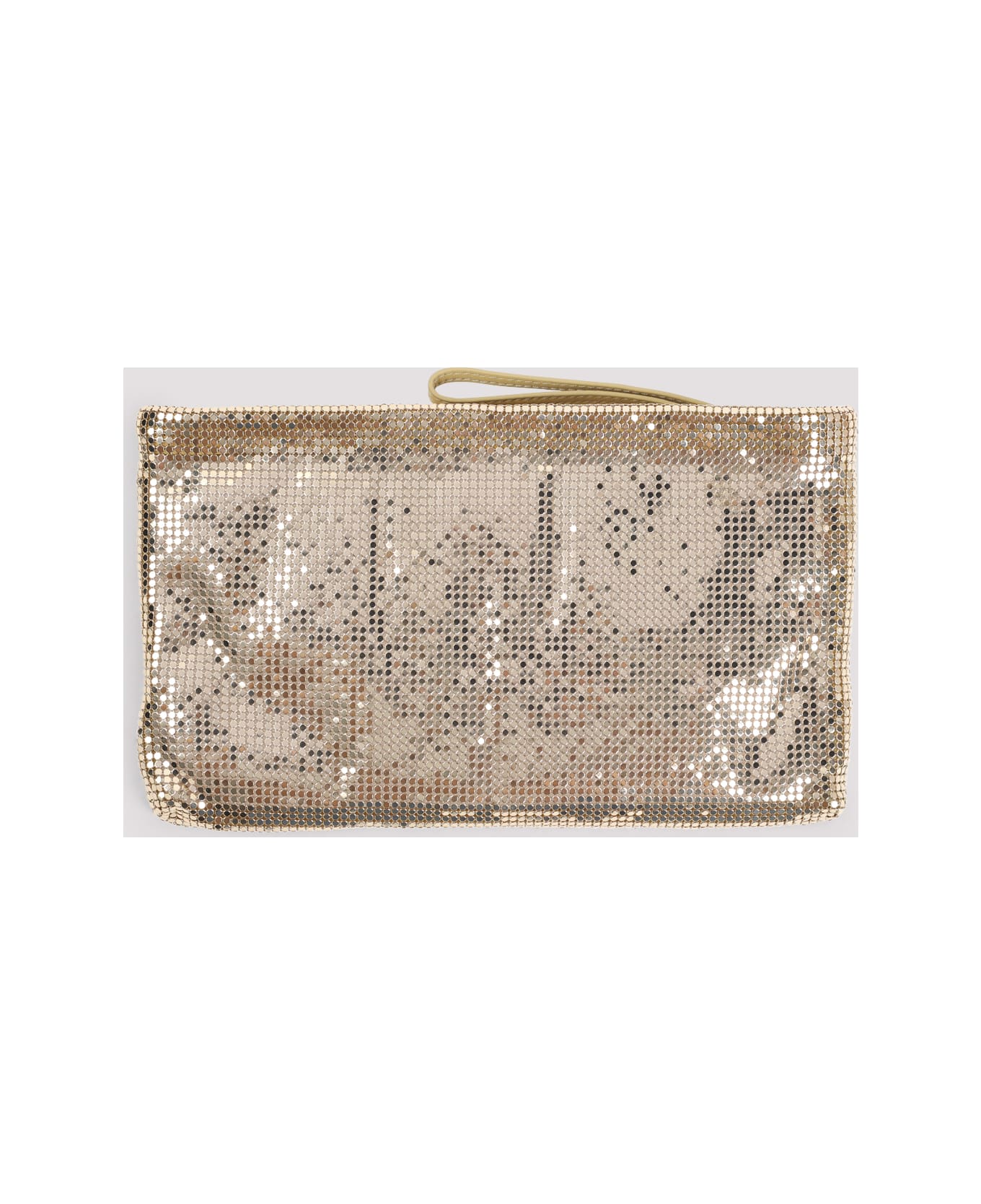 Paco Rabanne Pochette Handbag - Gold