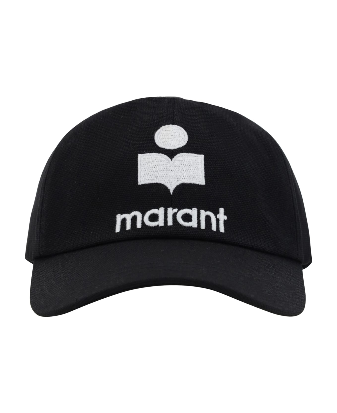 Isabel Marant Tyron Baseball Hat - Black/ecru