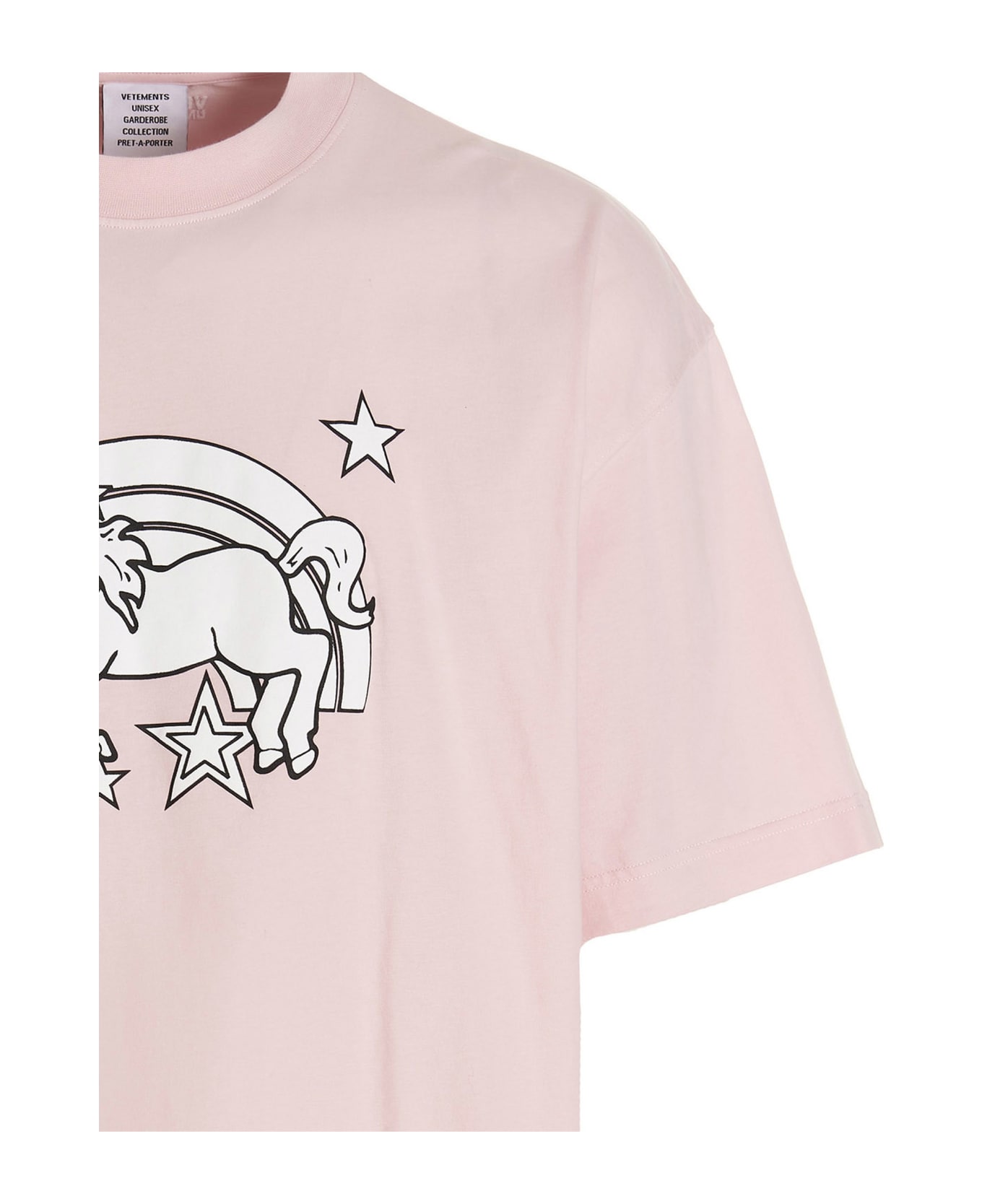 VETEMENTS 'magic Unicorns' T-shirt - Pink