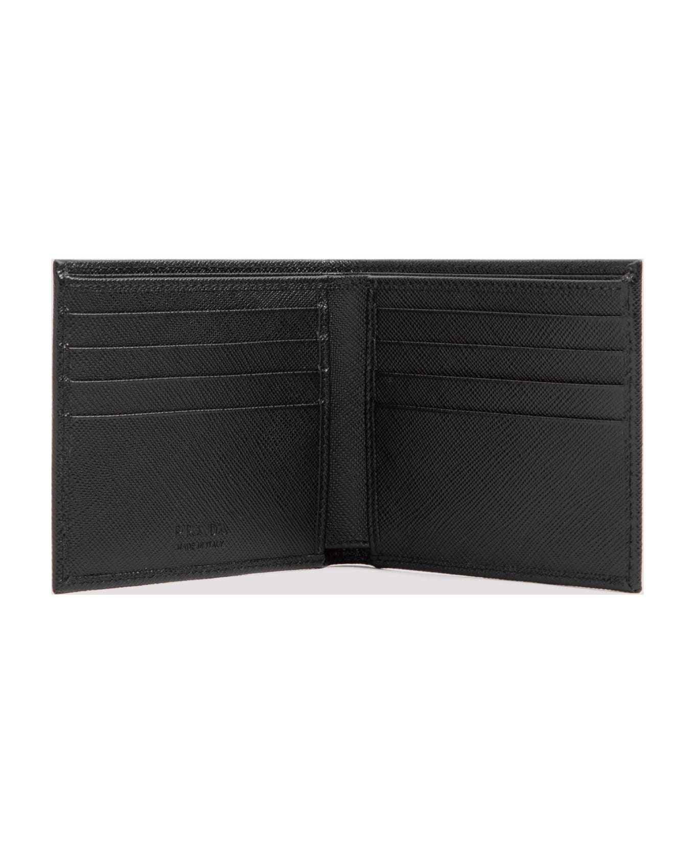 Prada Saffiano Leather Wallet - Nero