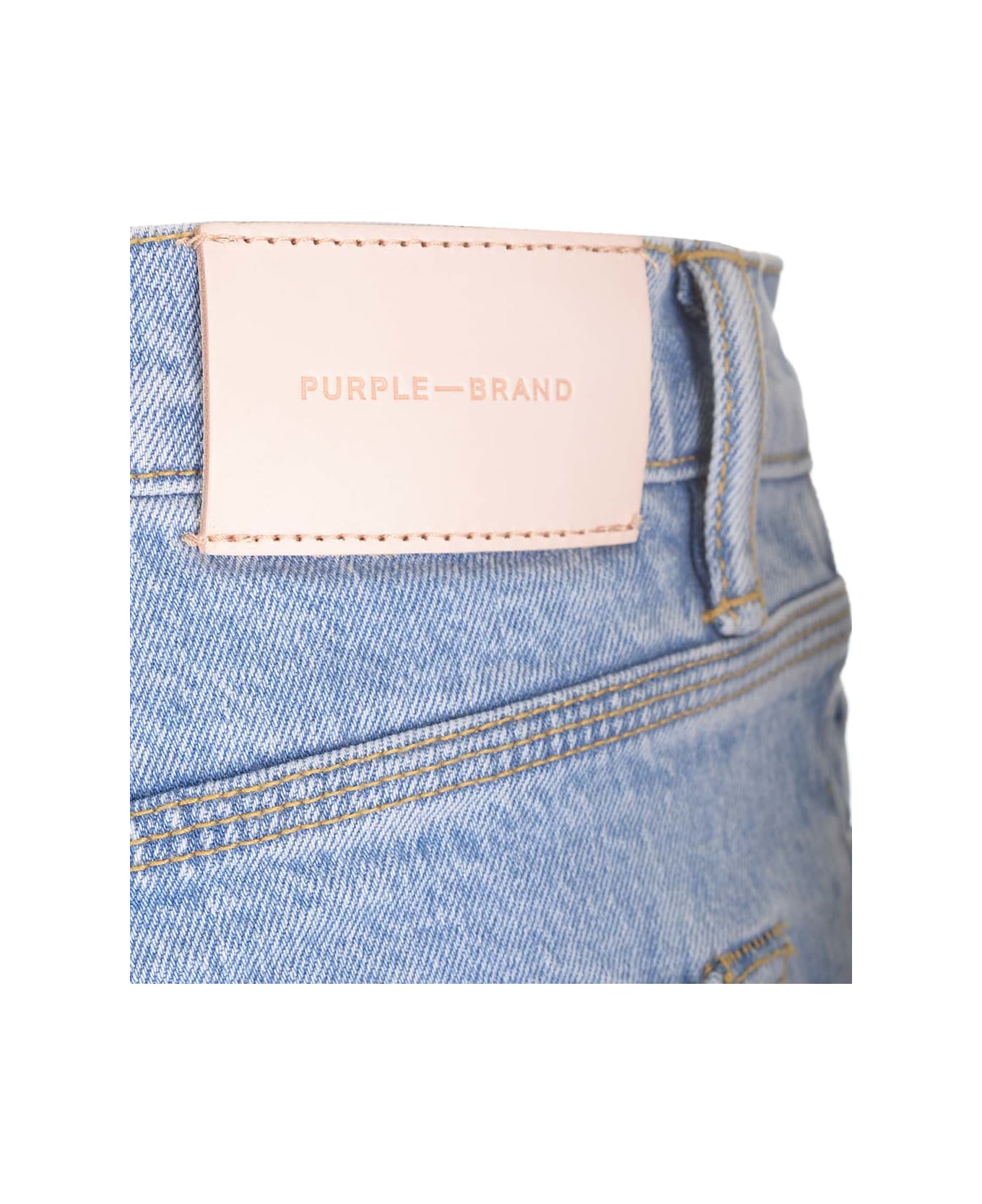 Purple Brand Slim Fit Jeans - BLUE デニム
