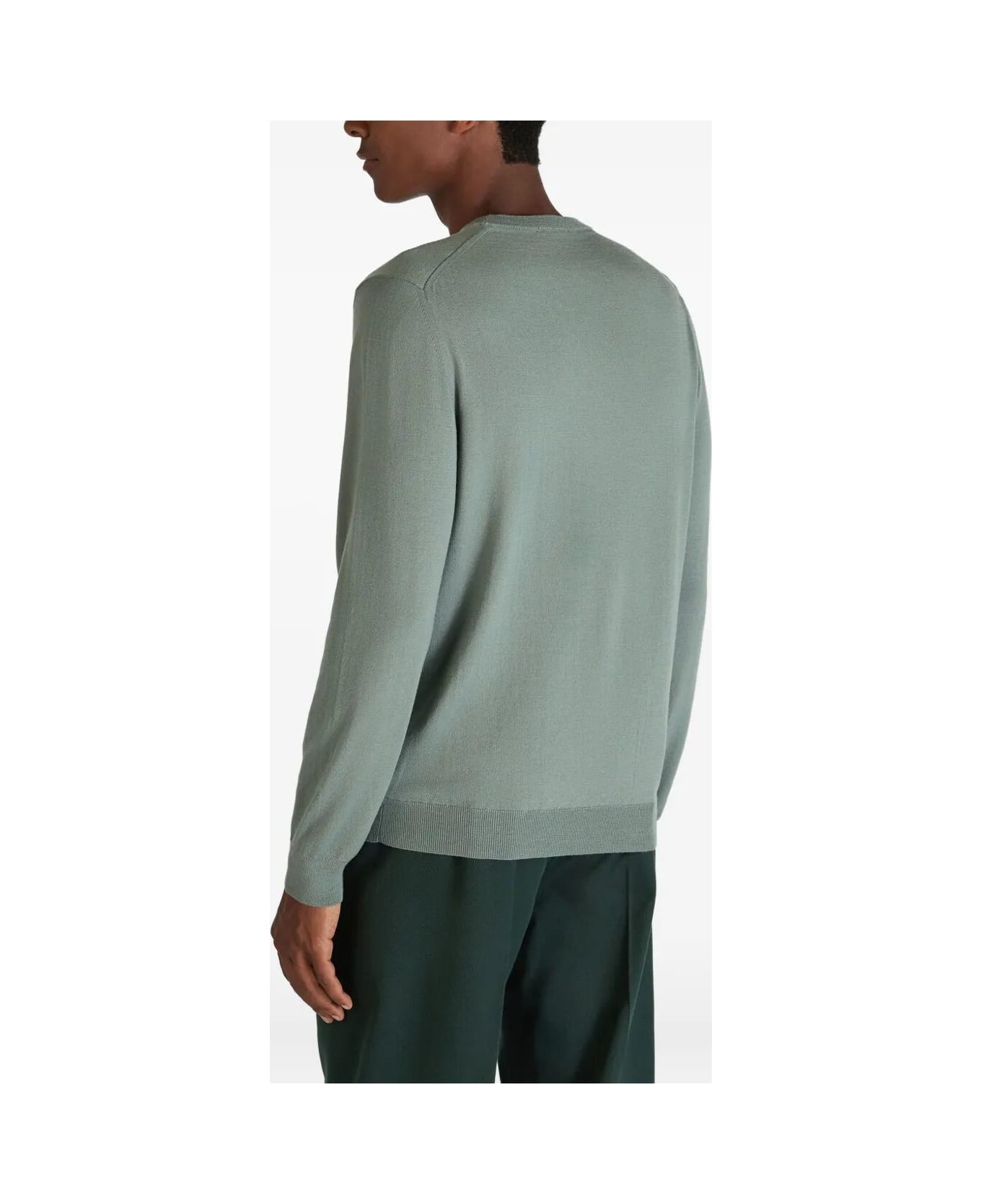 Zanone Roundneck - Salvia