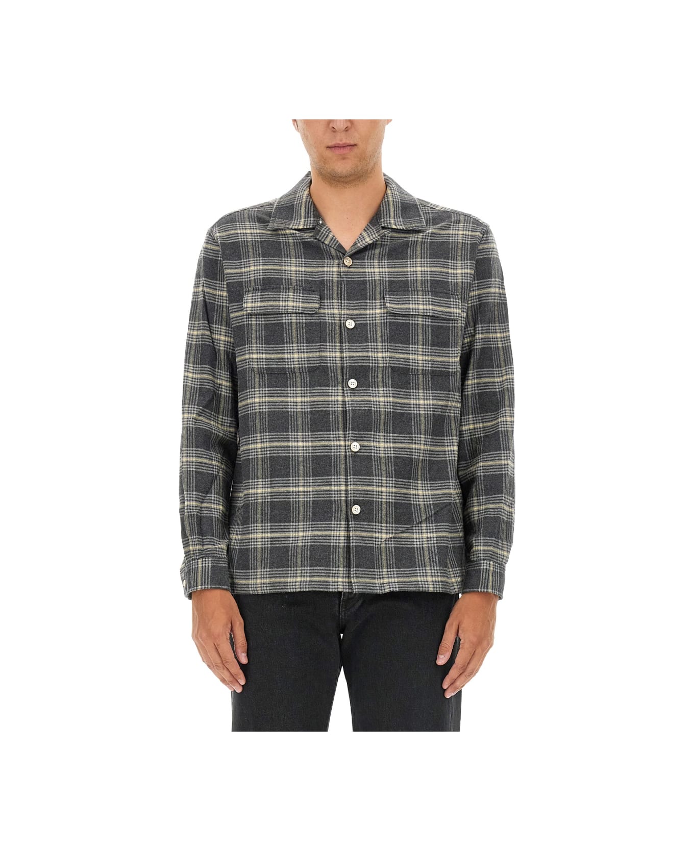 Sunflower Plaid Shirt - GREY