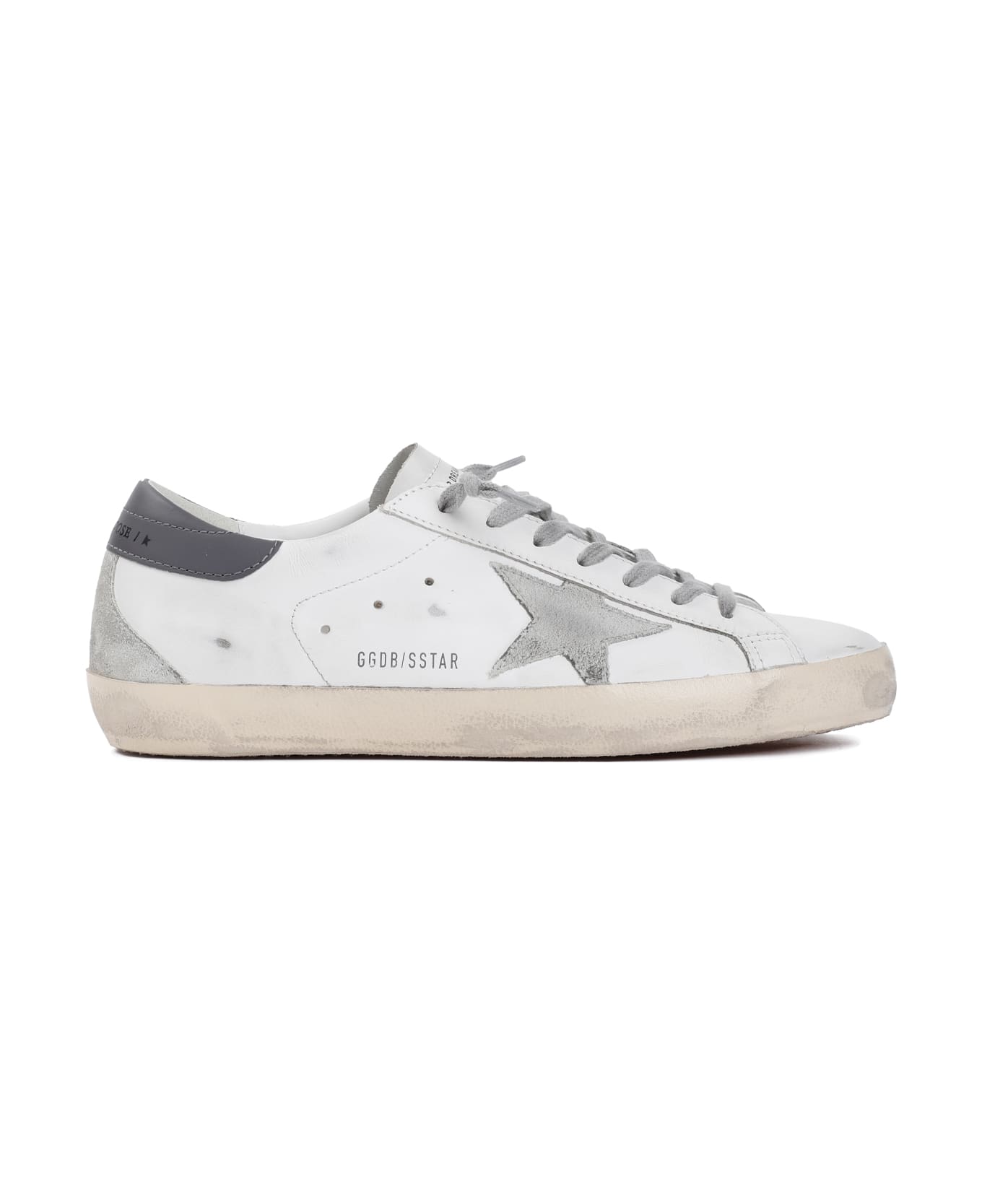 Golden Goose Superstar Sneakers - White Ice Dark Gray