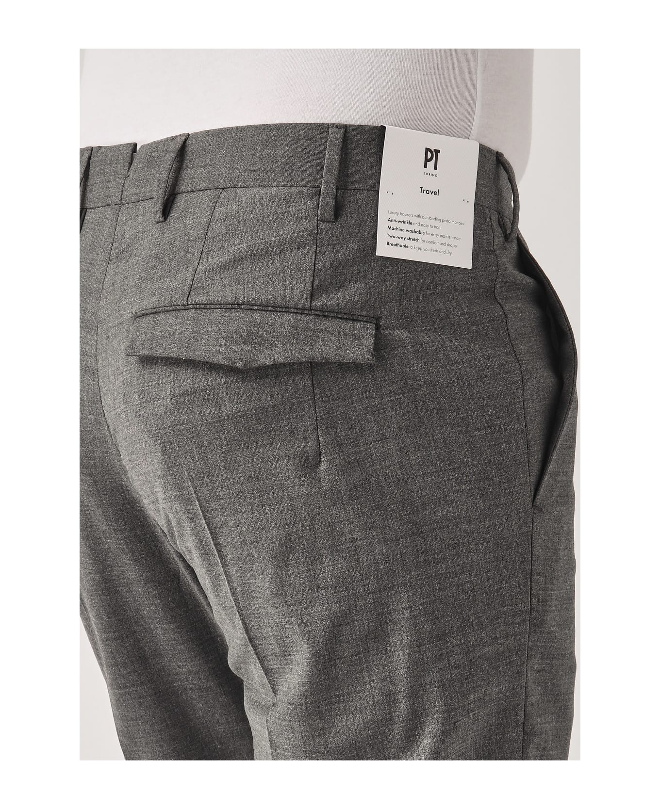 PT Torino Pantalone Uomo Trousers - GRIGIO