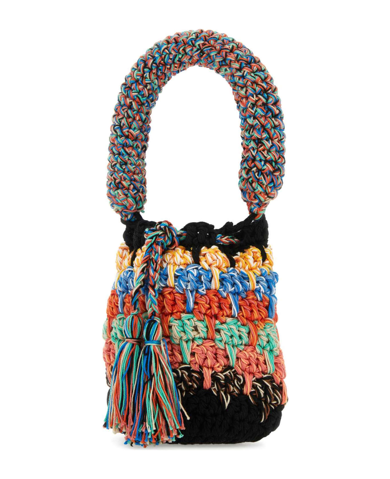 Alanui Multicolor Crochet Handbag - 8400 トートバッグ