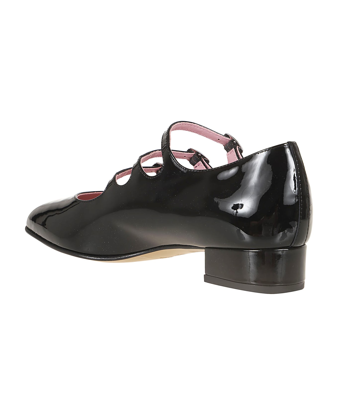 Carel Black Patent Leather Mary Jane - Black