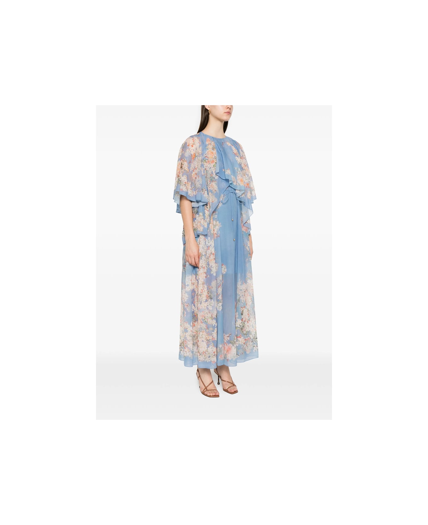 Zimmermann Dress - BLUE/NEUTRALS